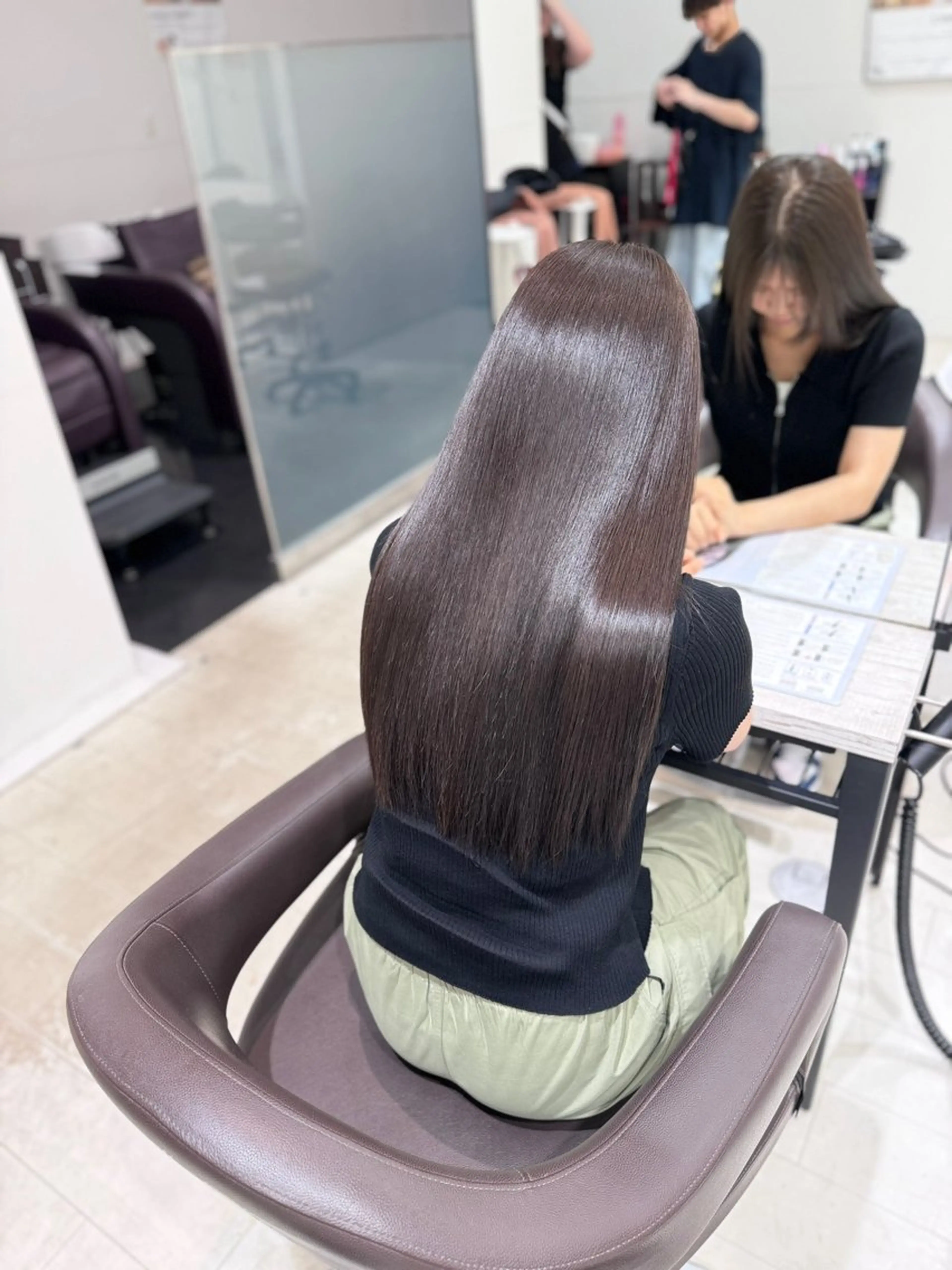 ロング 西川 凌摩のヘアスタイル