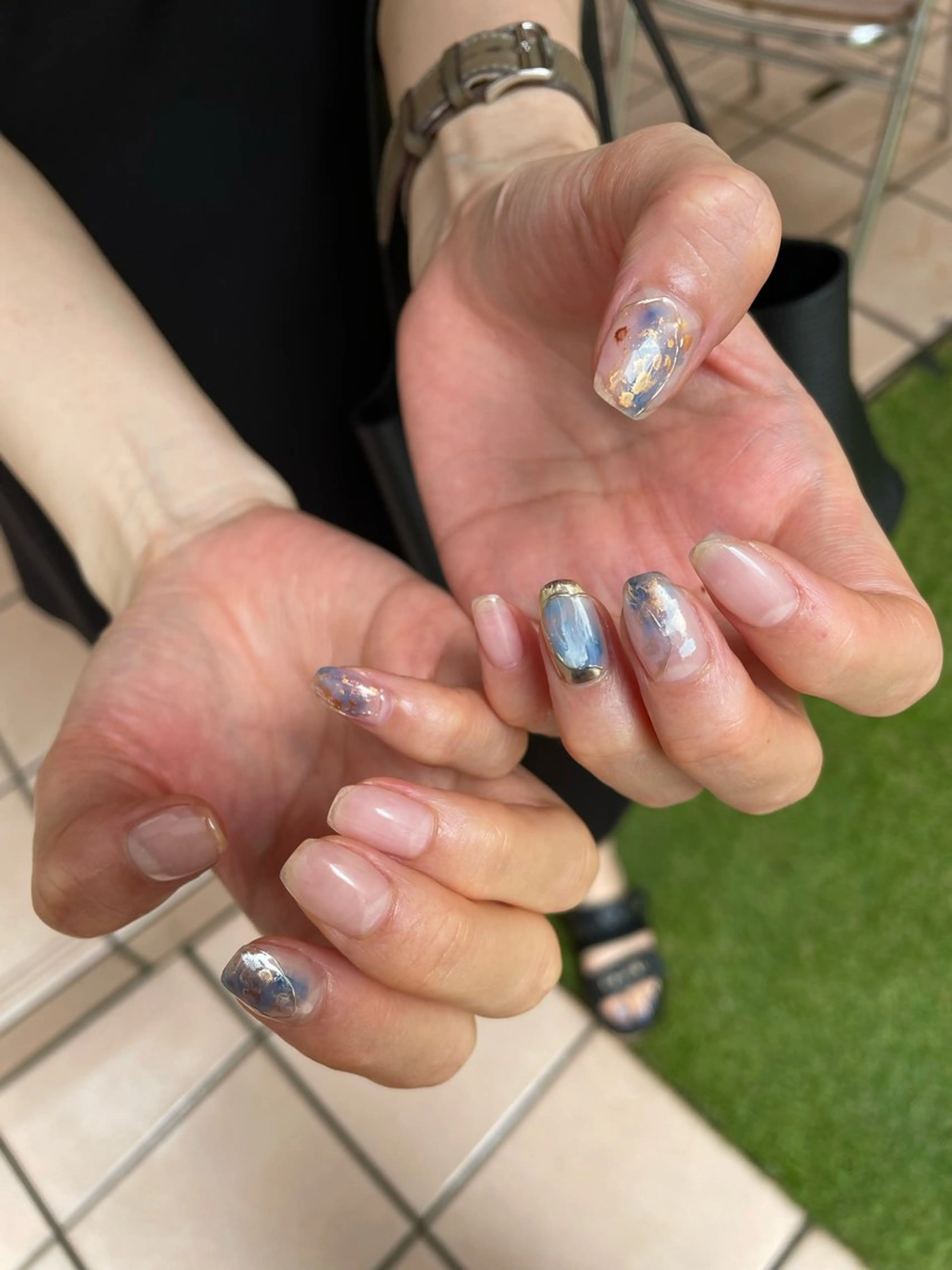 ネイル ハンドネイル フットネイル 🌕akuri🌖 渋谷/nuanceのネイルデザイン