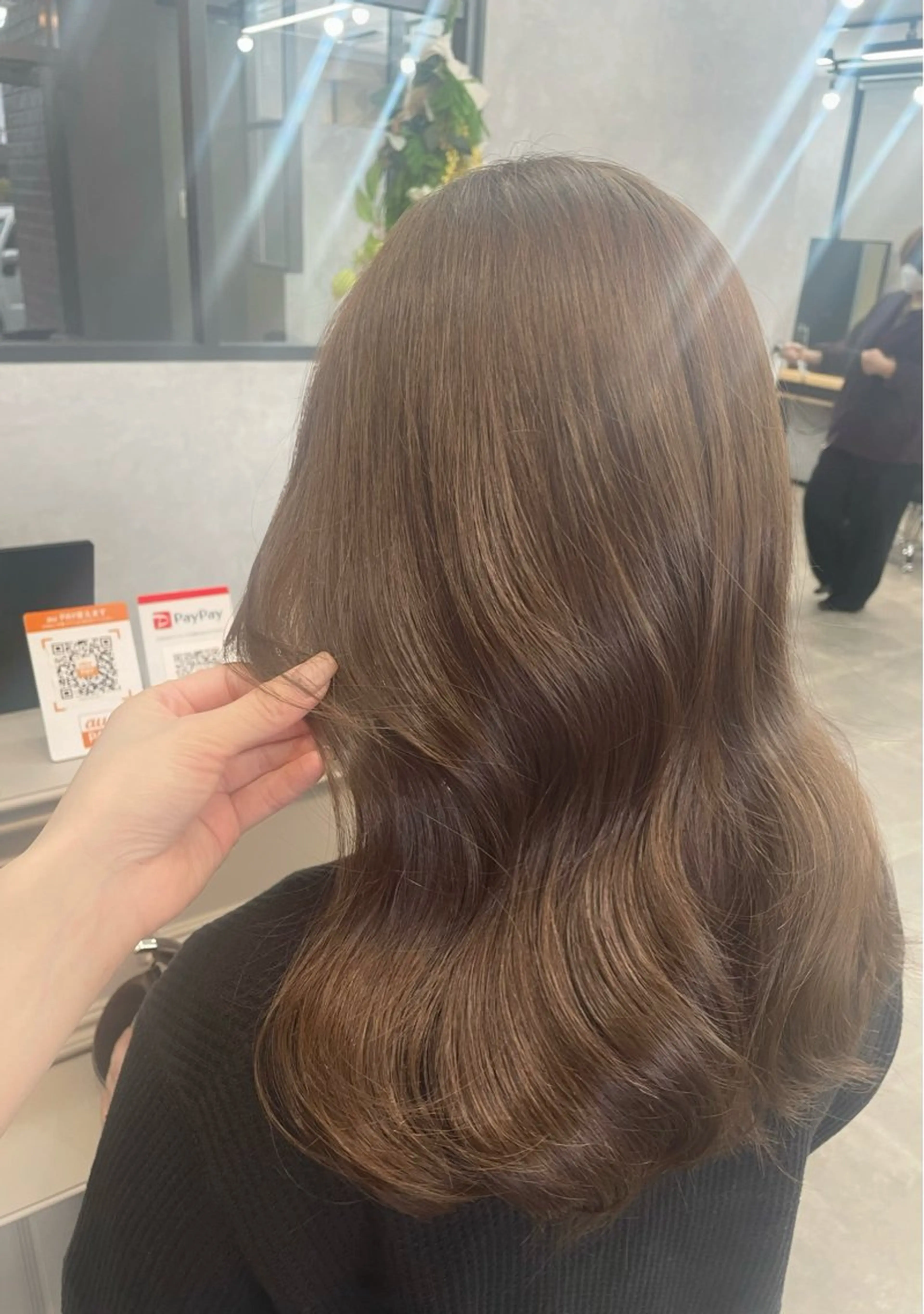 カラー ベージュカラー 透明感カラー ヘアカラー 🪡 KIMU🪡🎀のヘアスタイル