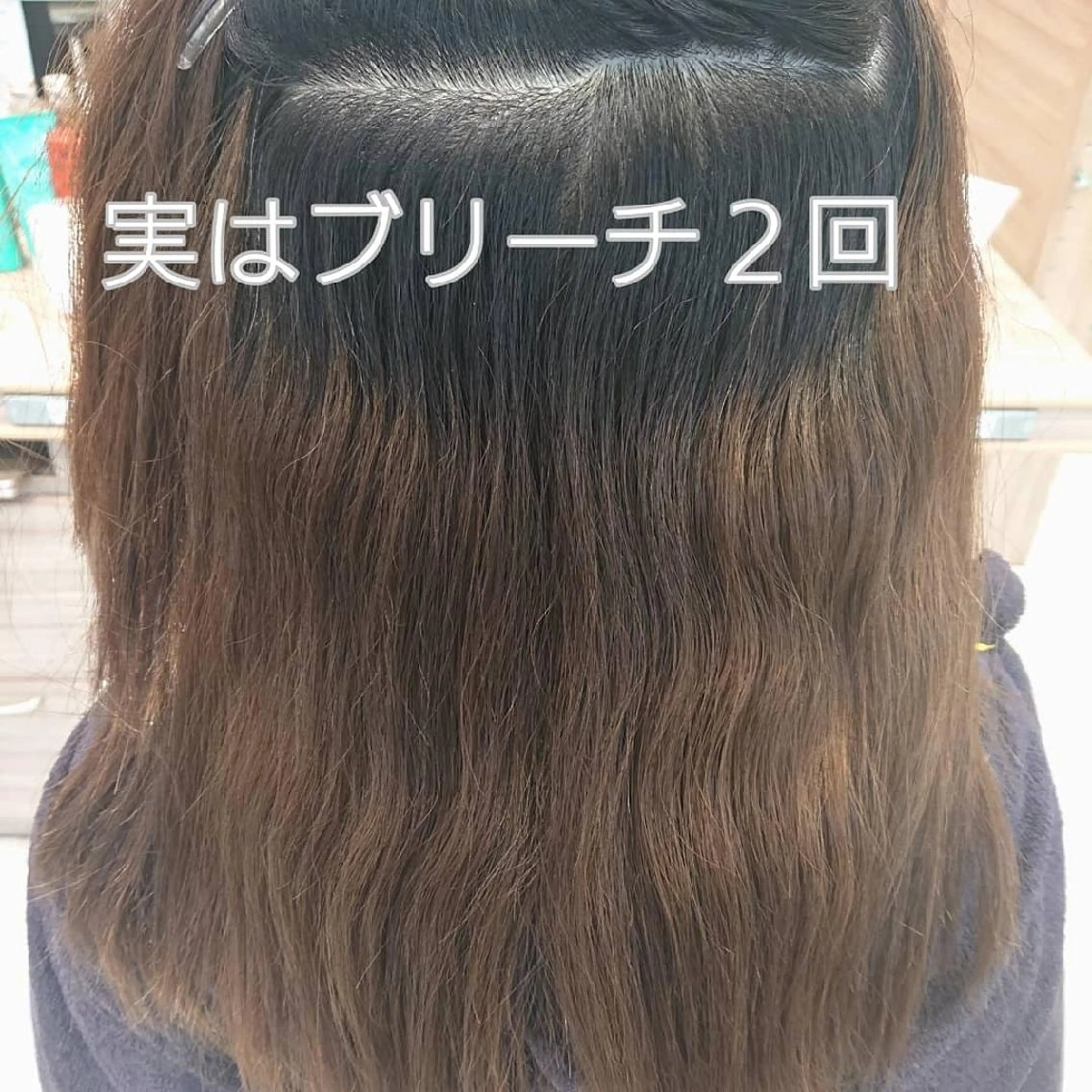 ロング 縮毛矯正 宮本 秀人のヘアスタイル