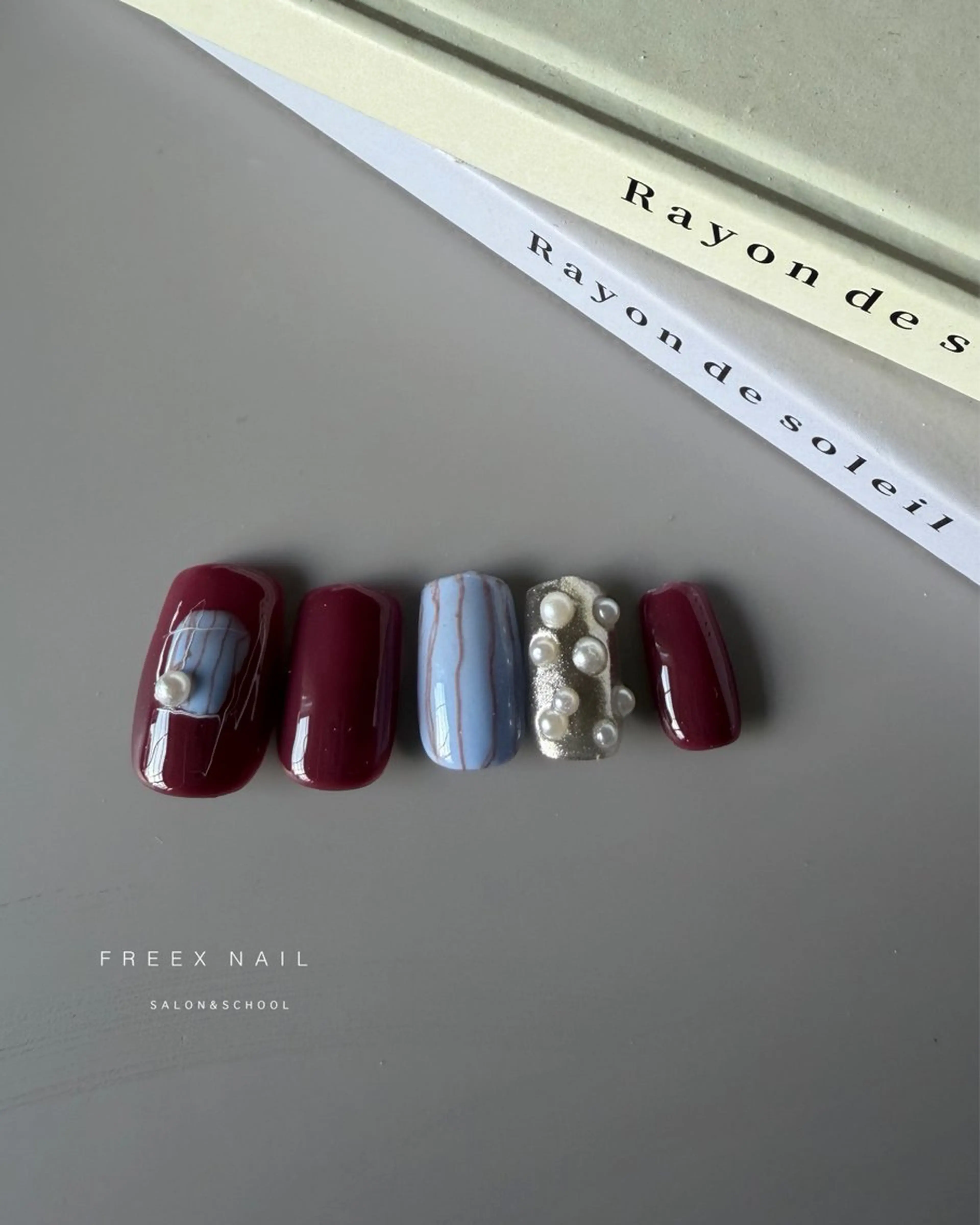 ネイル ハンドネイル ハンドケア freex nail /ニュアンス/個性派のネイルデザイン