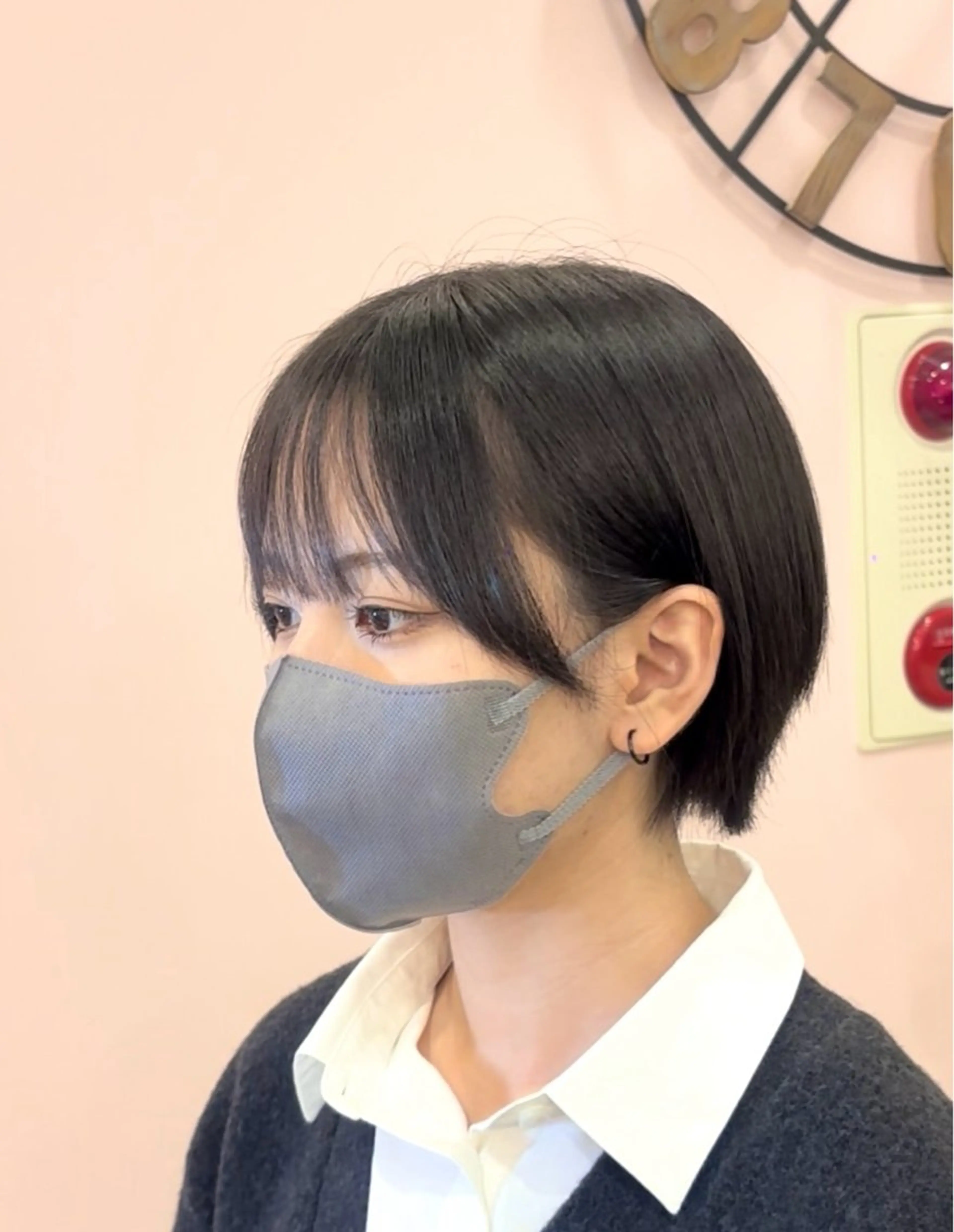 ショート 髪質改善縮毛50% OFF/吉田 響歌♡のヘアスタイル