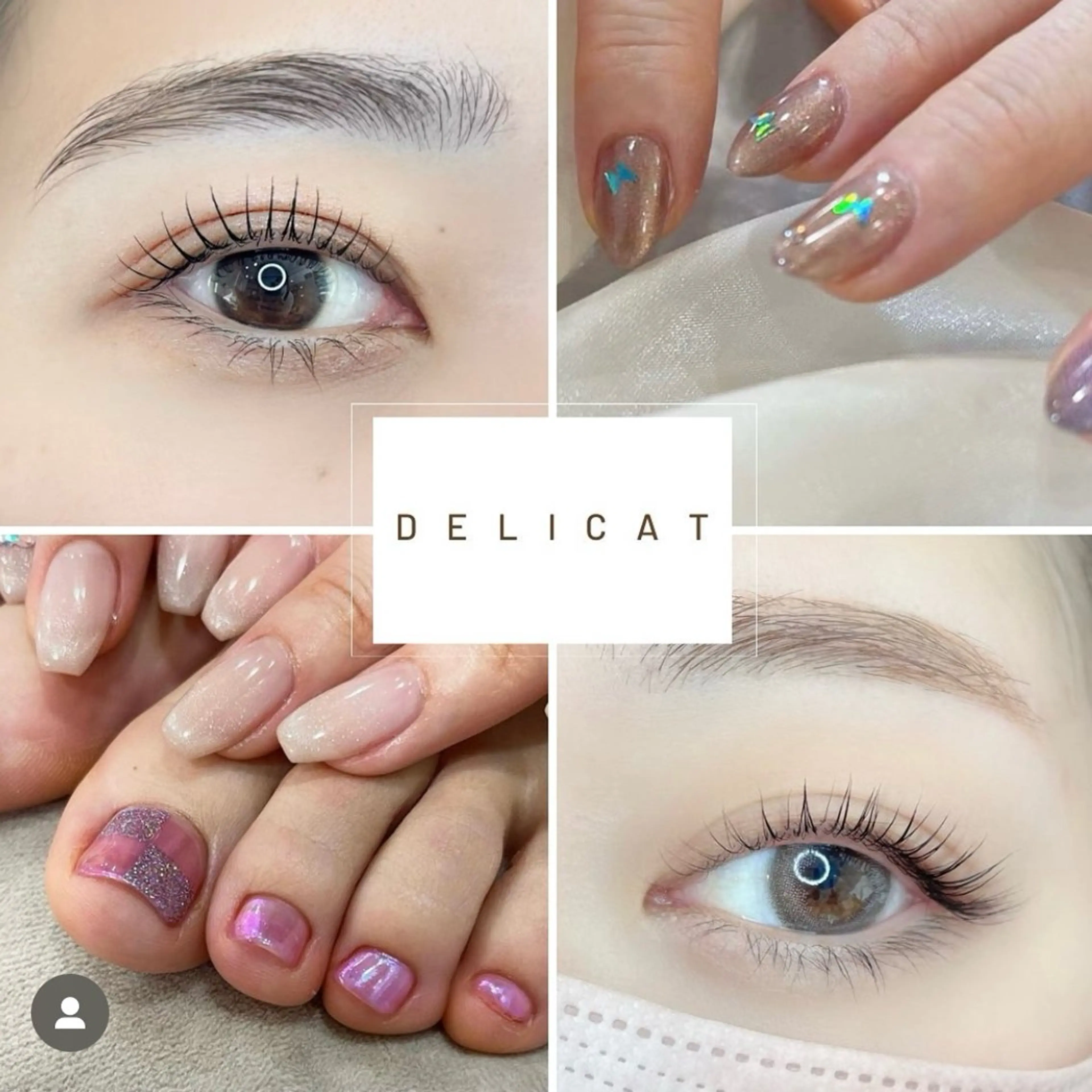 マツエク・マツパ DELICAT 溝の口店のマツエク・マツパデザイン