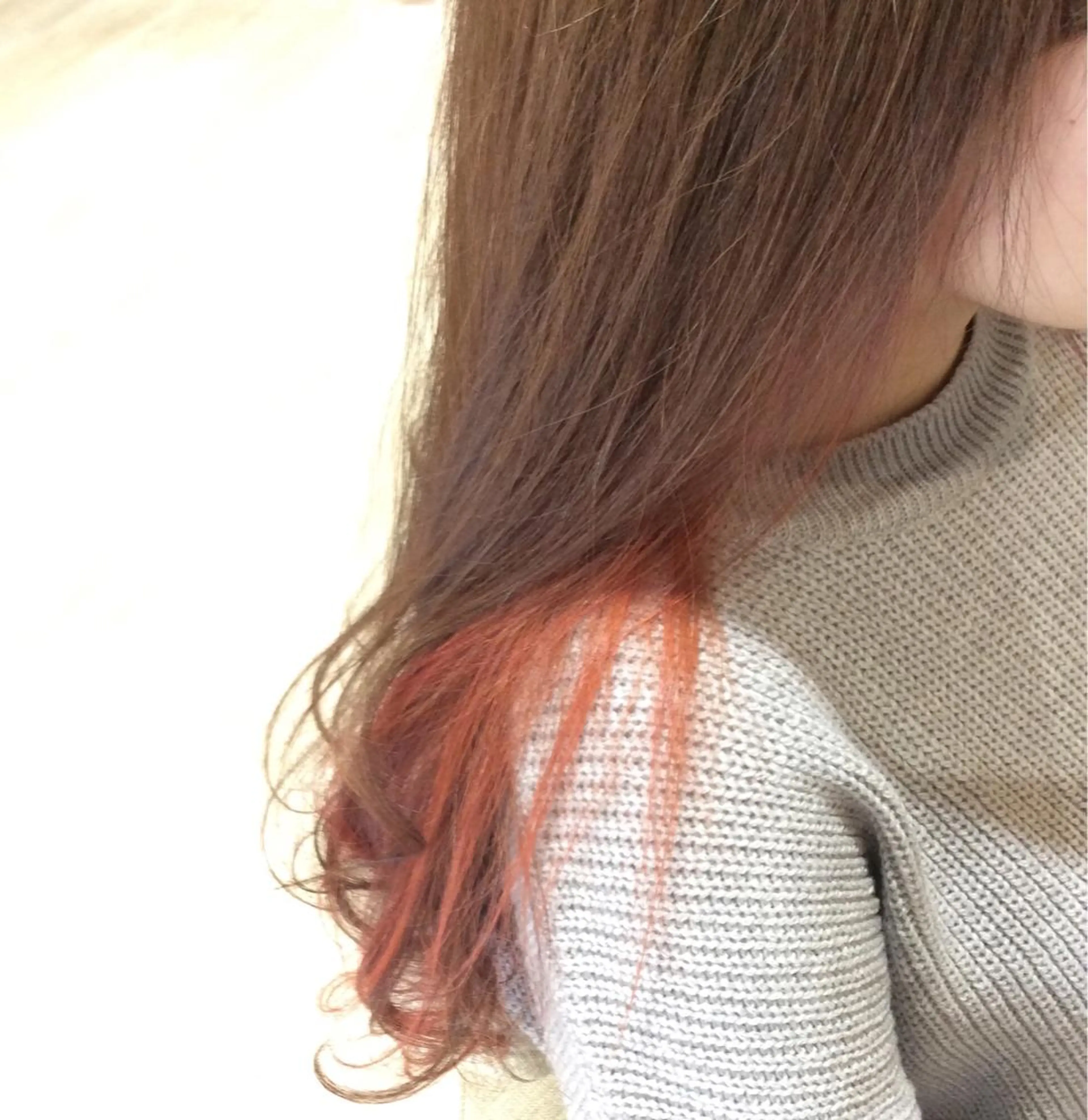 ロング カラー インナーカラー ピンクカラー ロング カット ヘアカラー トリートメント 山本 将史のヘアスタイル