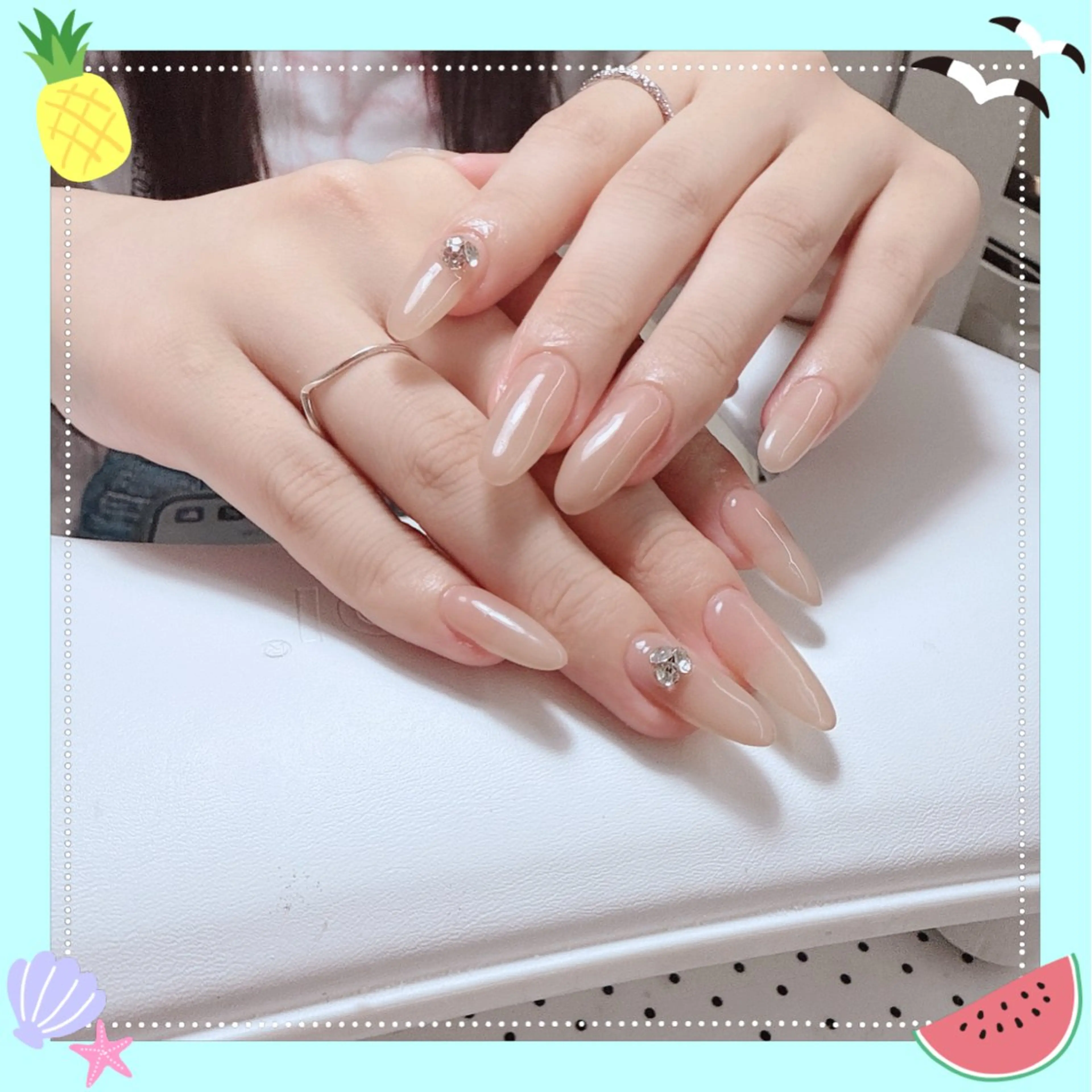 ロング FLORA NAIL SALONのネイルデザイン