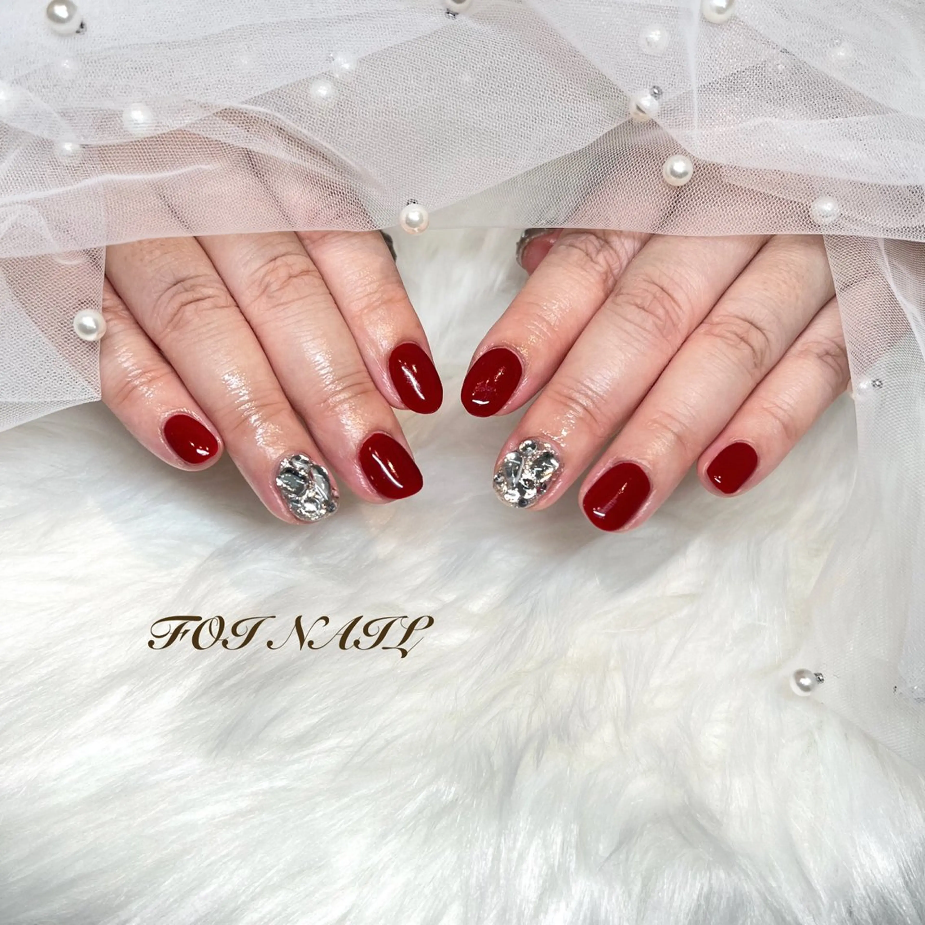 ネイル ワンカラーネイル FOI NAILのネイルデザイン