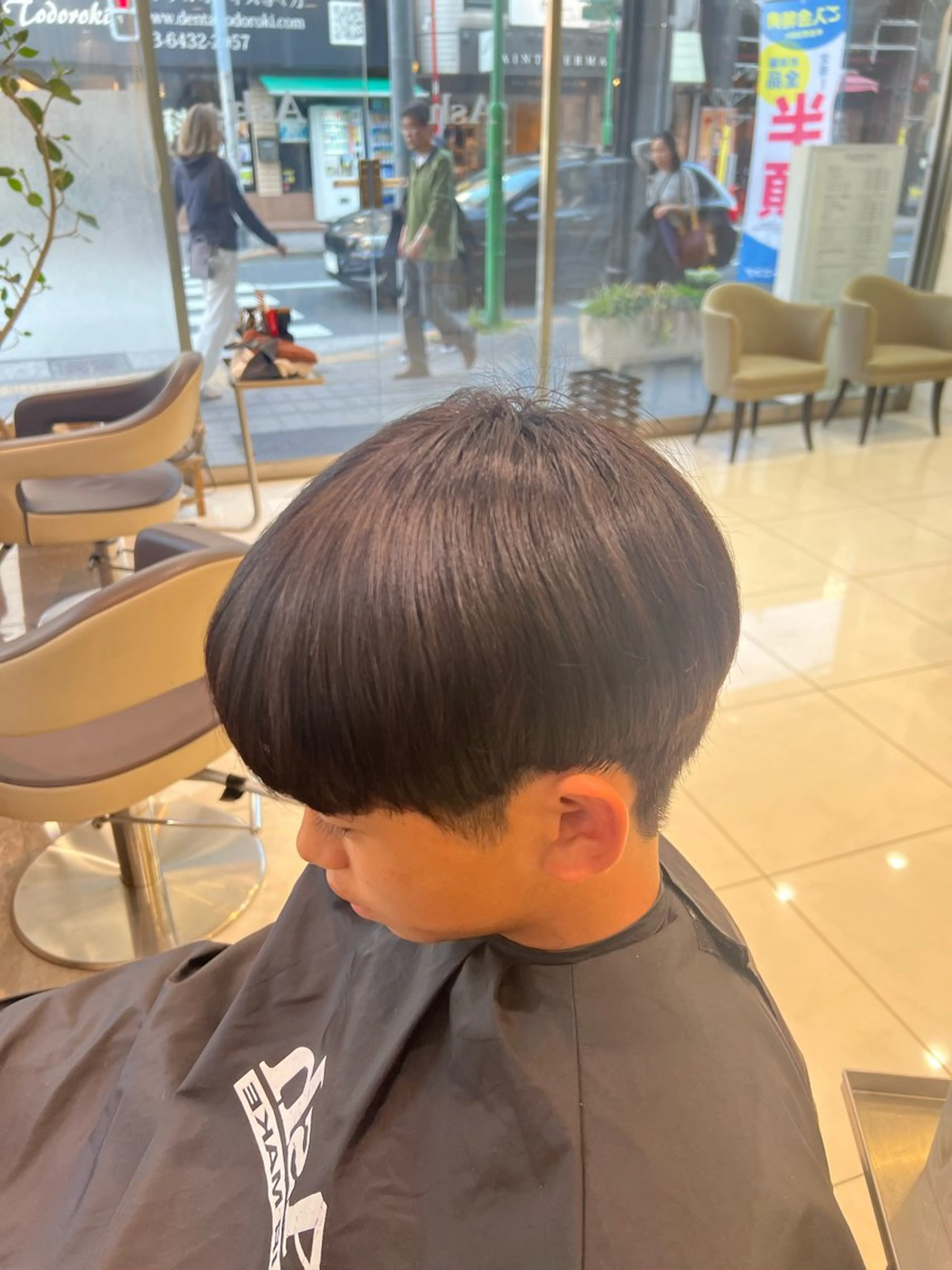 メンズ カット 縮毛矯正 SENA 再現性 パーマと縮毛矯正のヘアスタイル