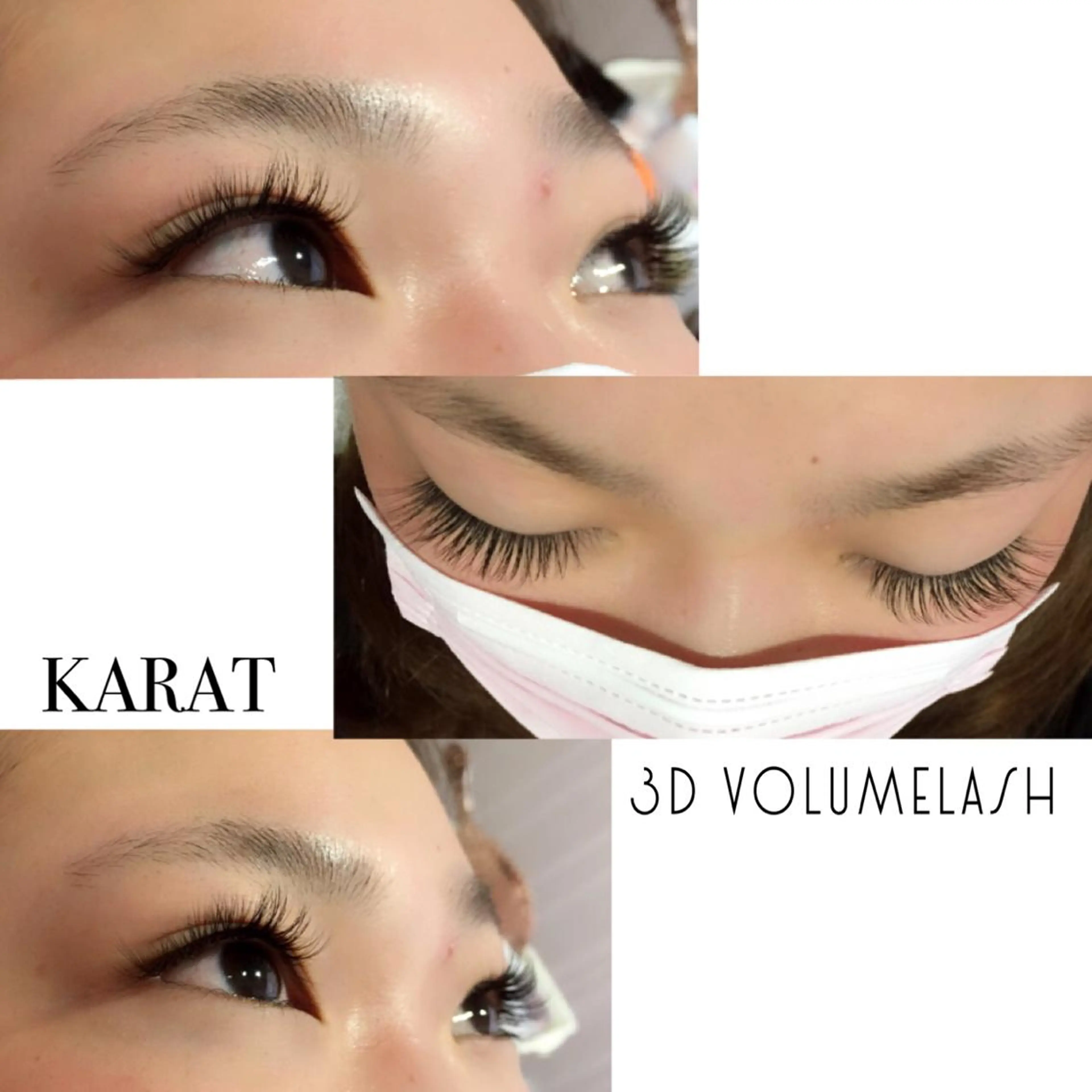 マツエク・マツパ Cカール Jカール ★KAEDE★伊勢崎 【KARAT】のマツエク・マツパデザイン