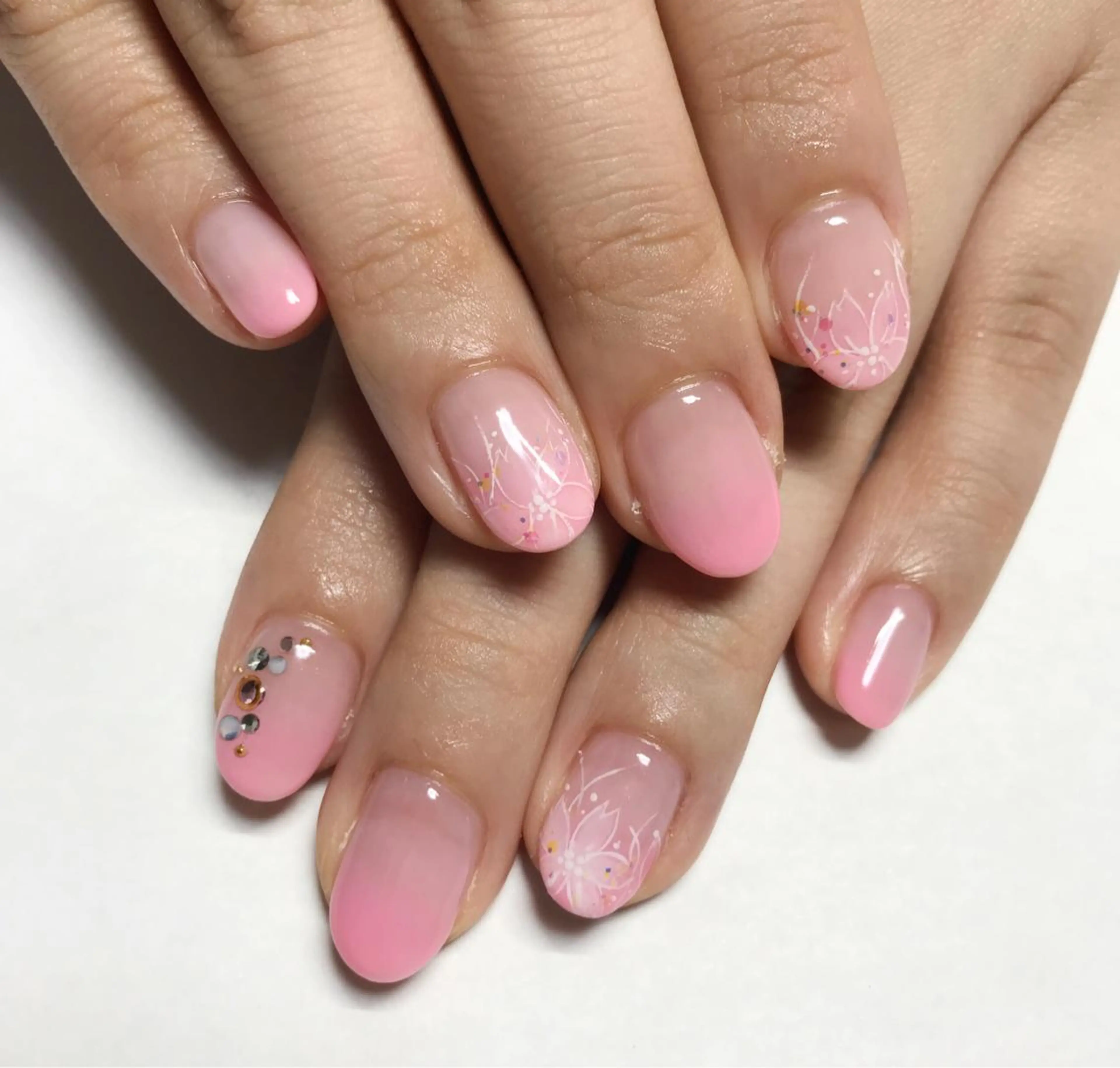 ネイル nail salon en familleのネイルデザイン