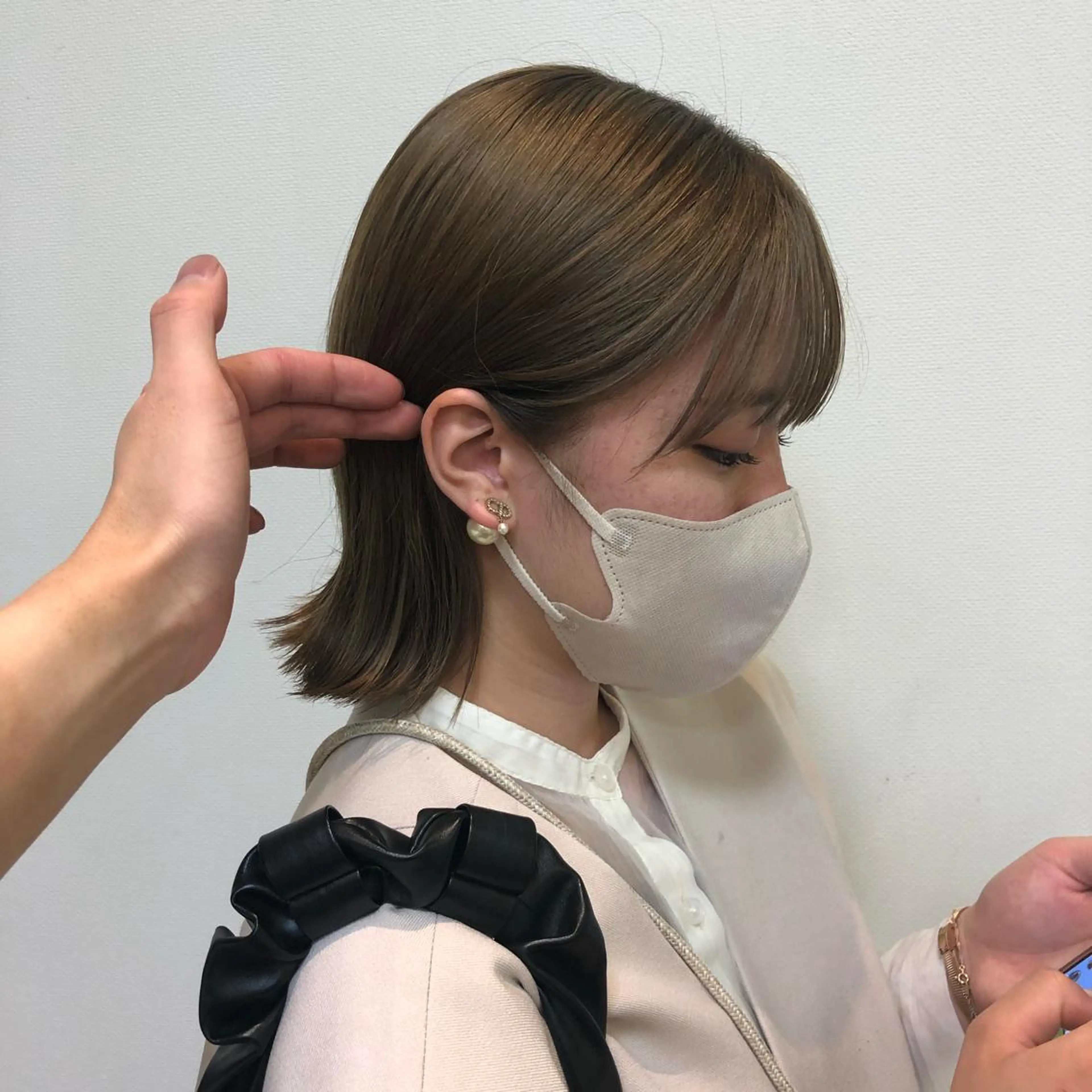 ショート カラー ヘアアレンジ ❣️倉敷❣️美髪 カラー能登一成のヘアスタイル