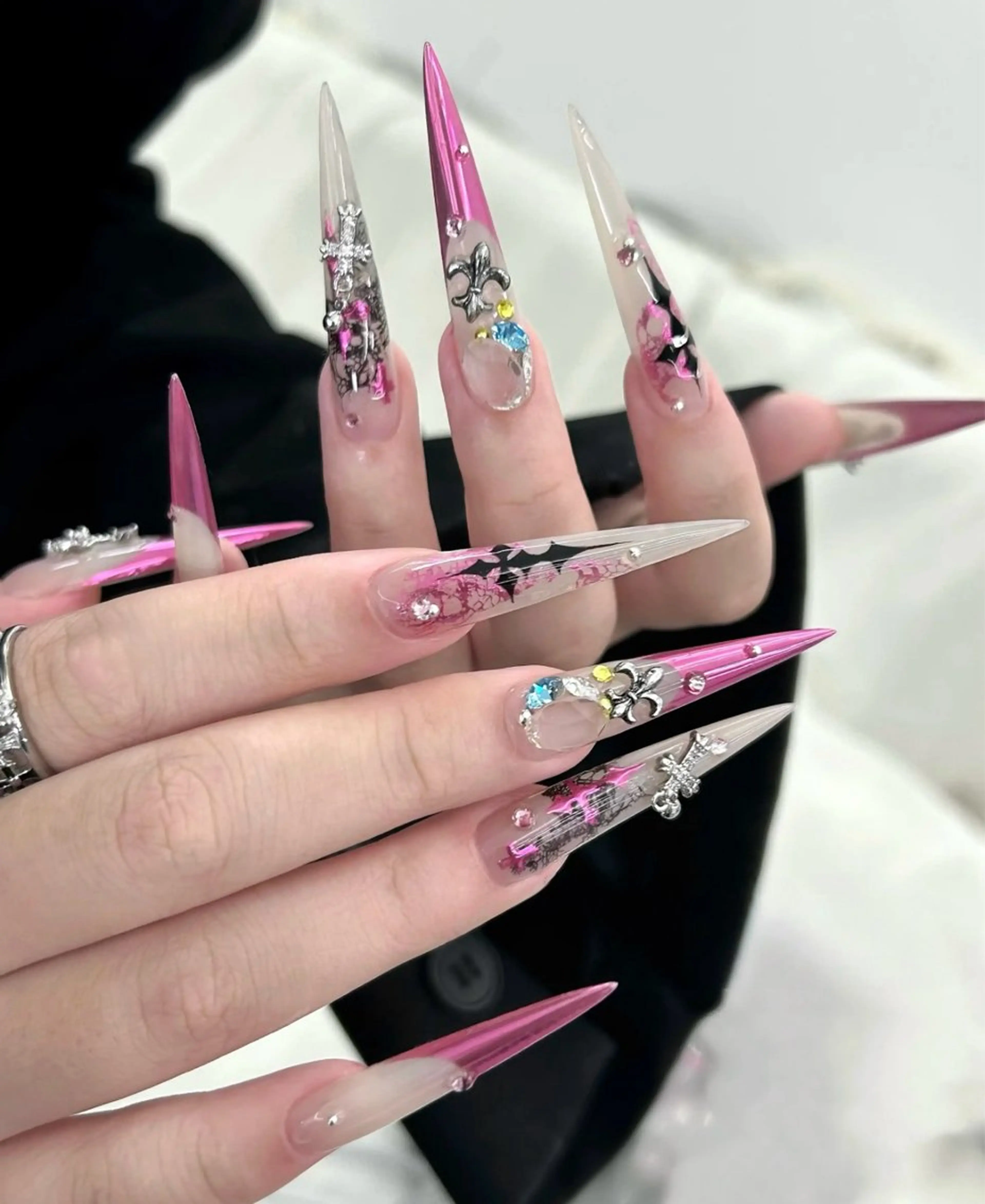 ネイル ハンドネイル 長さだし専門店 M2　rikaのネイルデザイン