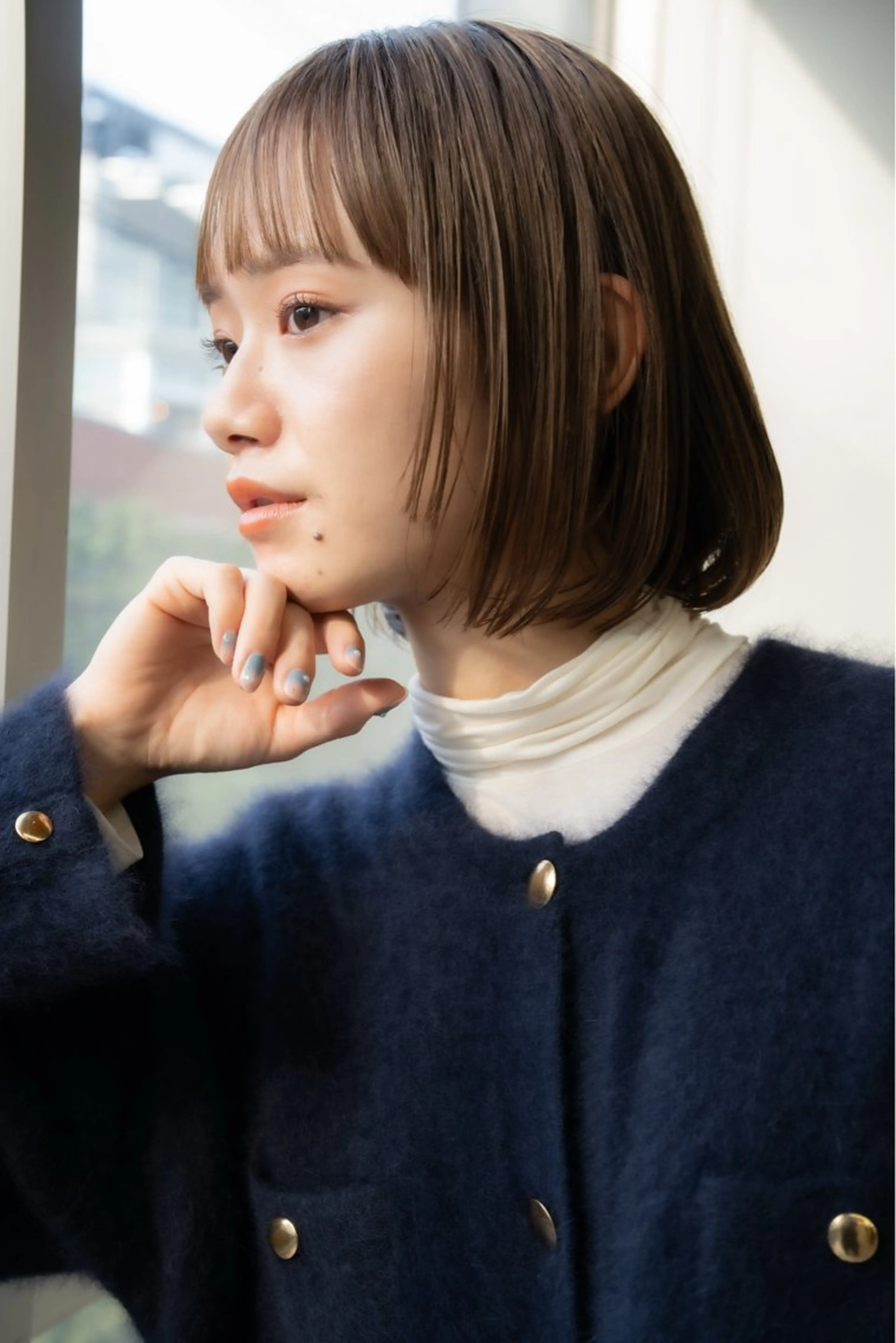 カラー 薄井 稜太のヘアスタイル