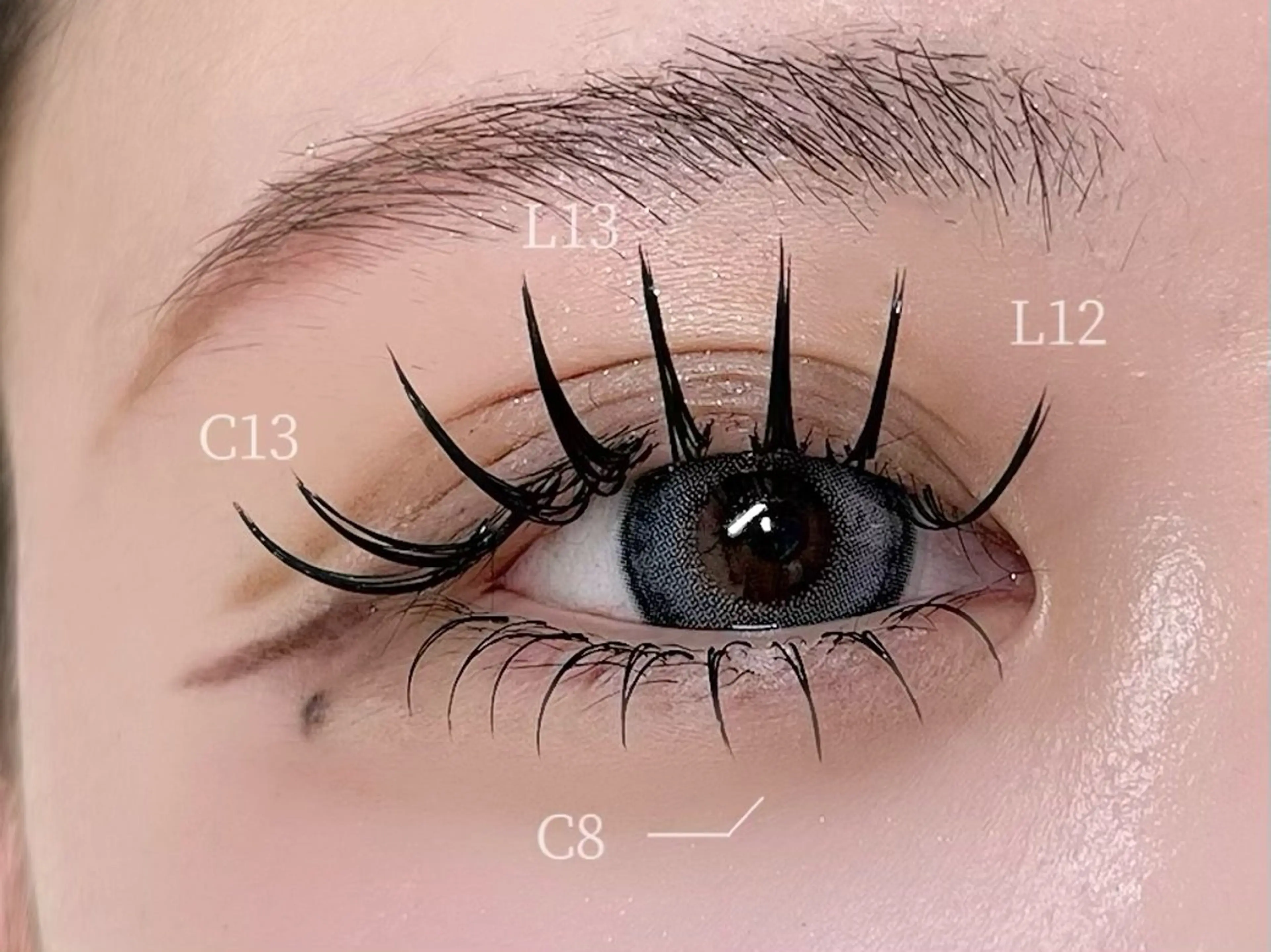 マツエク・マツパ 🪐WOLTOKYO 🪐yu-kiのマツエク・マツパデザイン