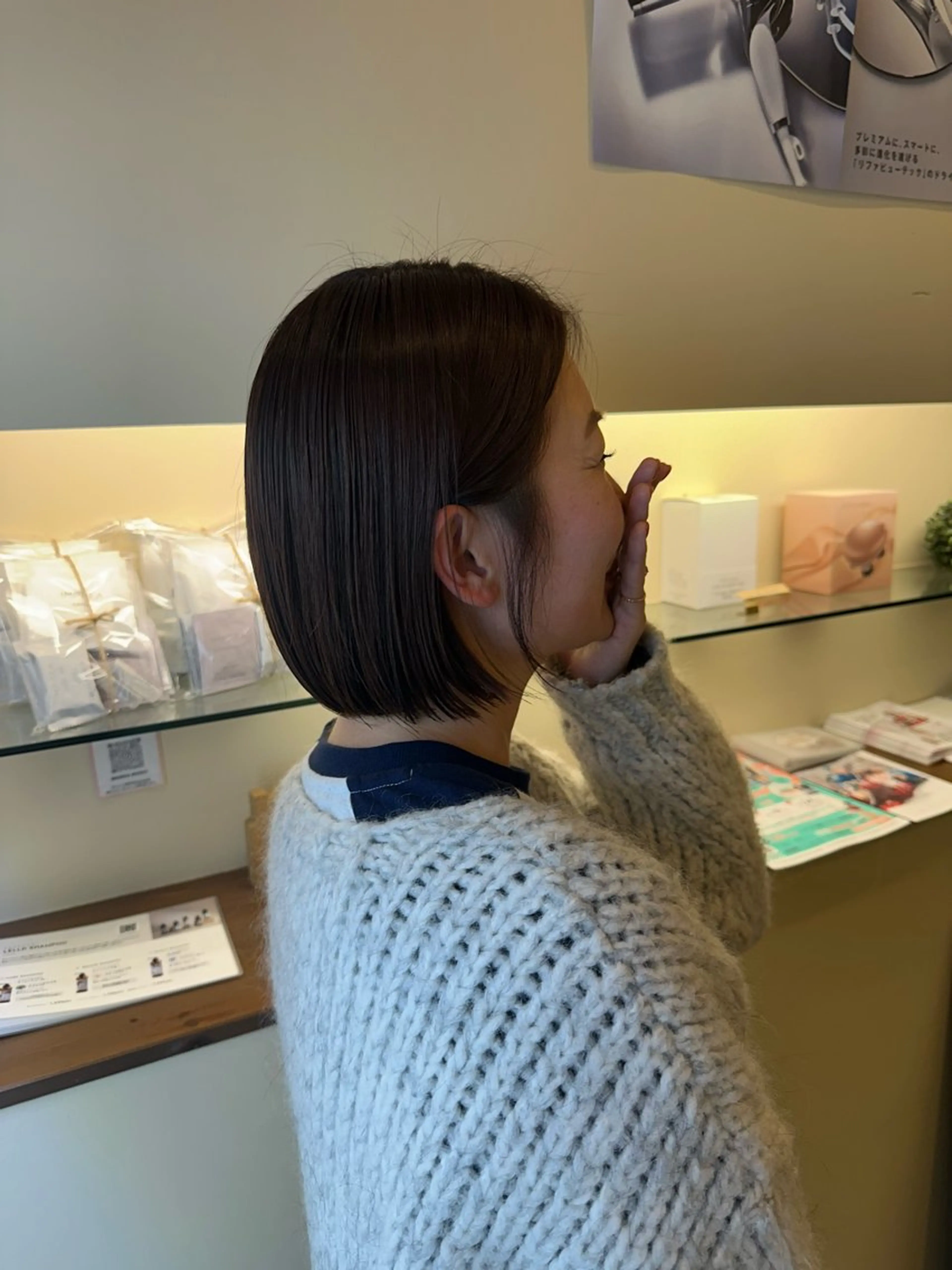 ショート ボブ ⭐️いおり⭐️ ✨透明感カラー✨のヘアスタイル