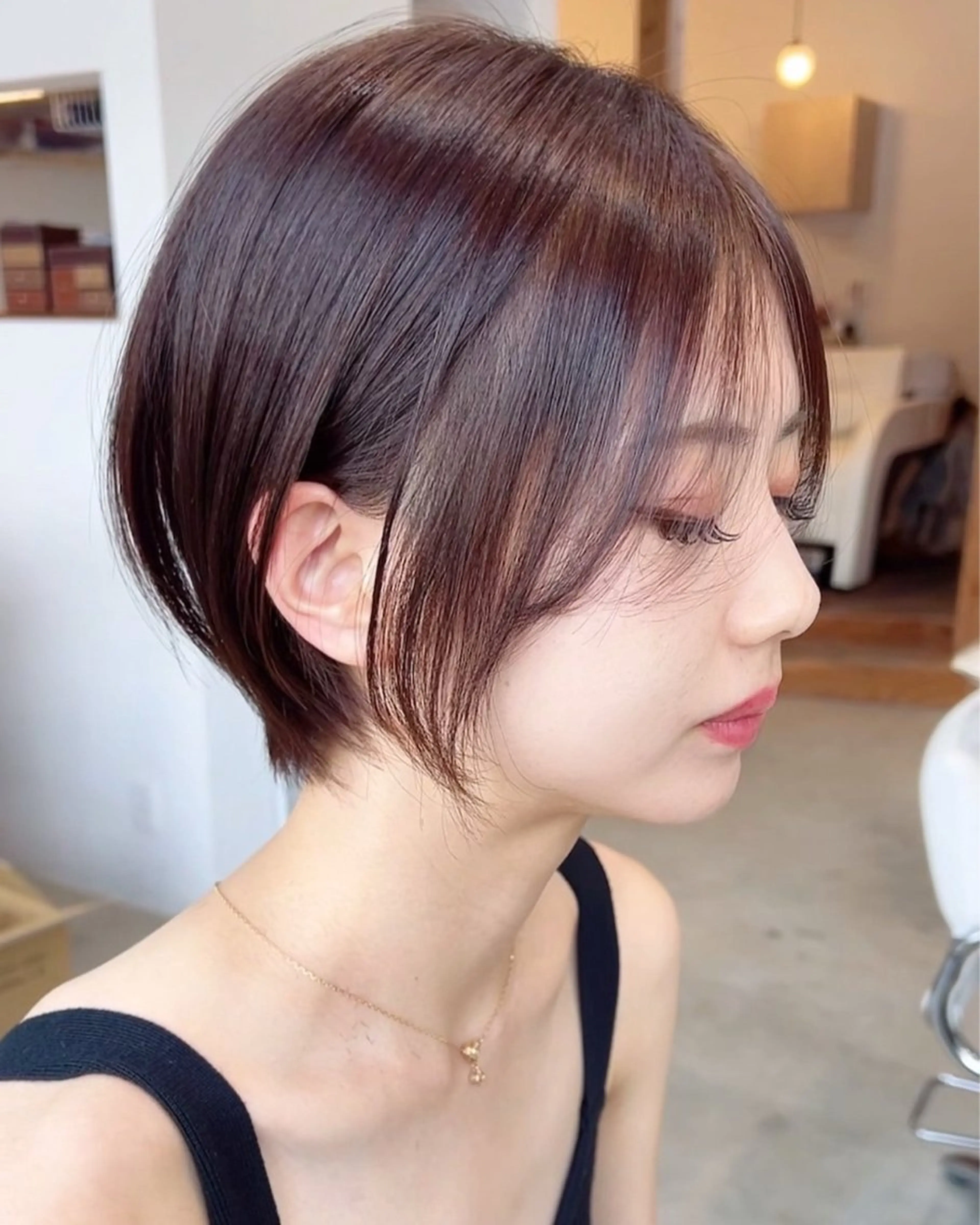 ショート カット ヘアカラー トリートメント 🍀石川尚之🍀 HELIMのヘアスタイル