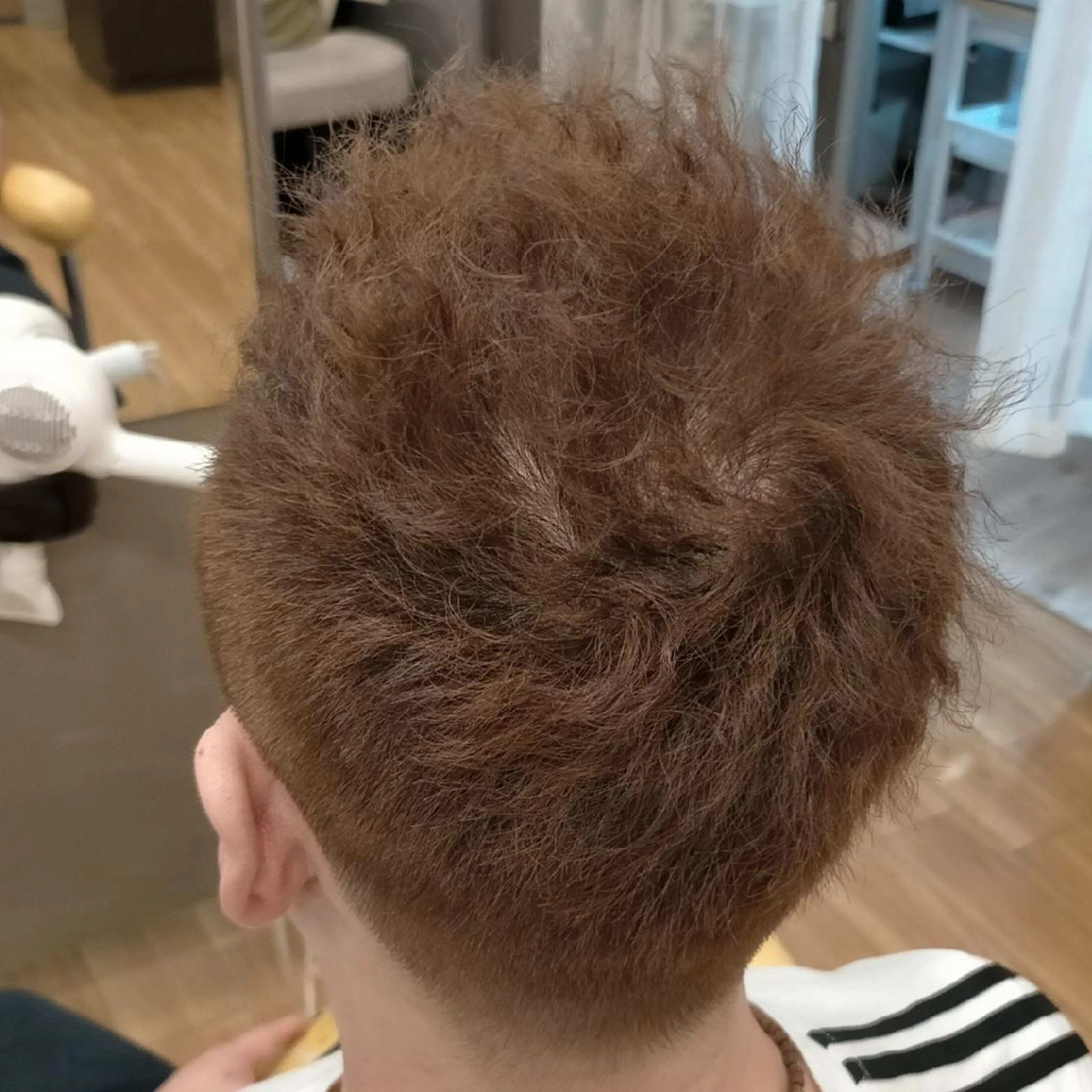 カット+パーマ+カラーの写真