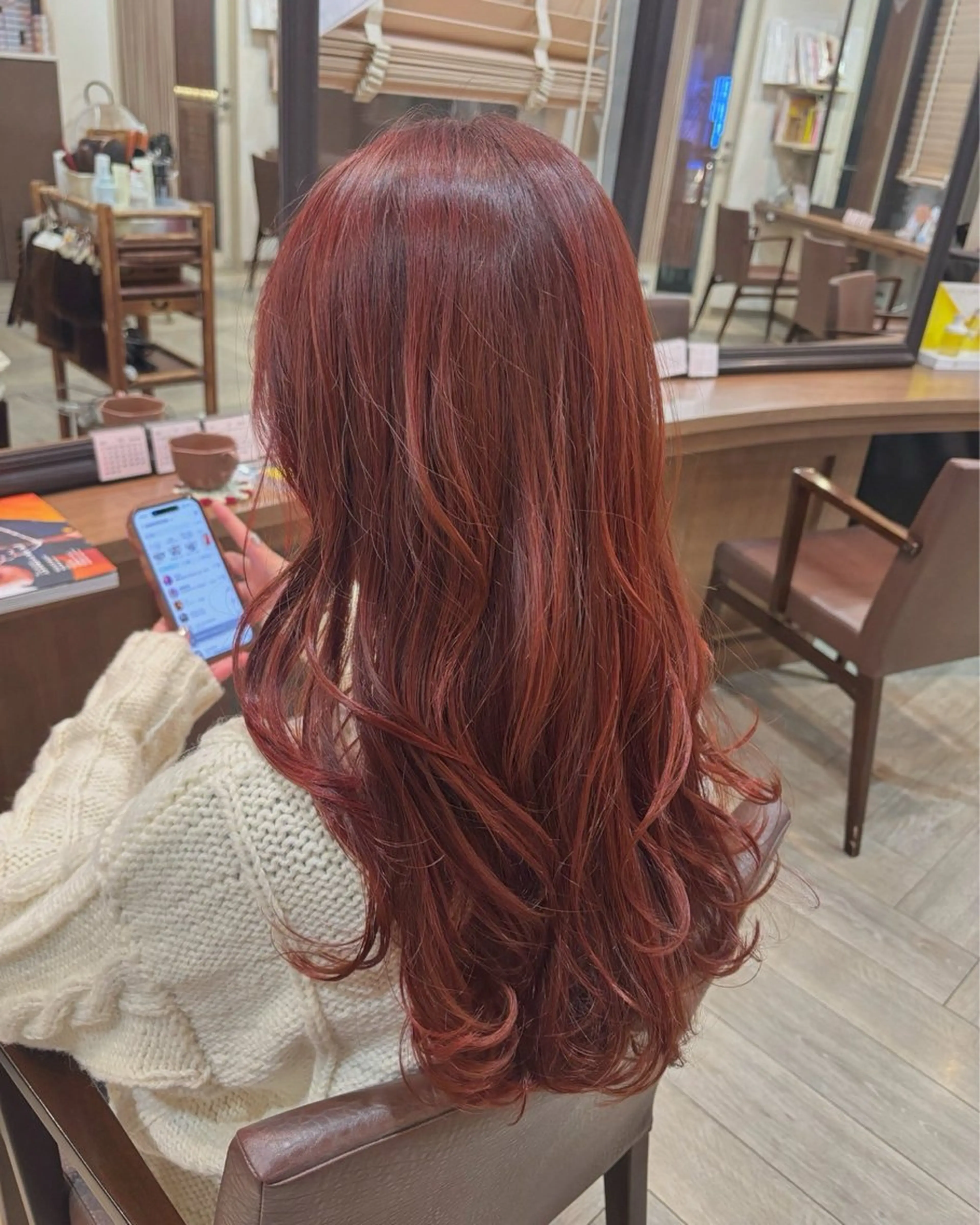 ロング 木場 麗咲のヘアスタイル