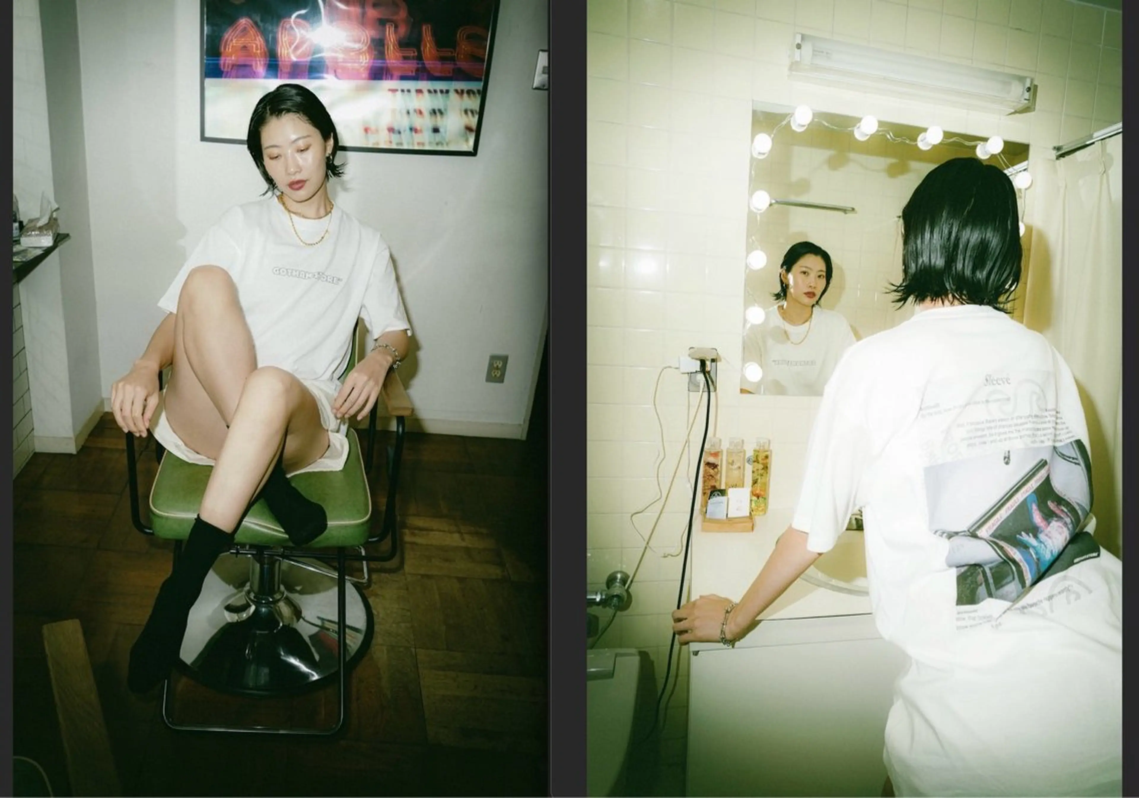 ショート ショート、ボブ💚 レイヤー/井上翔のヘアスタイル