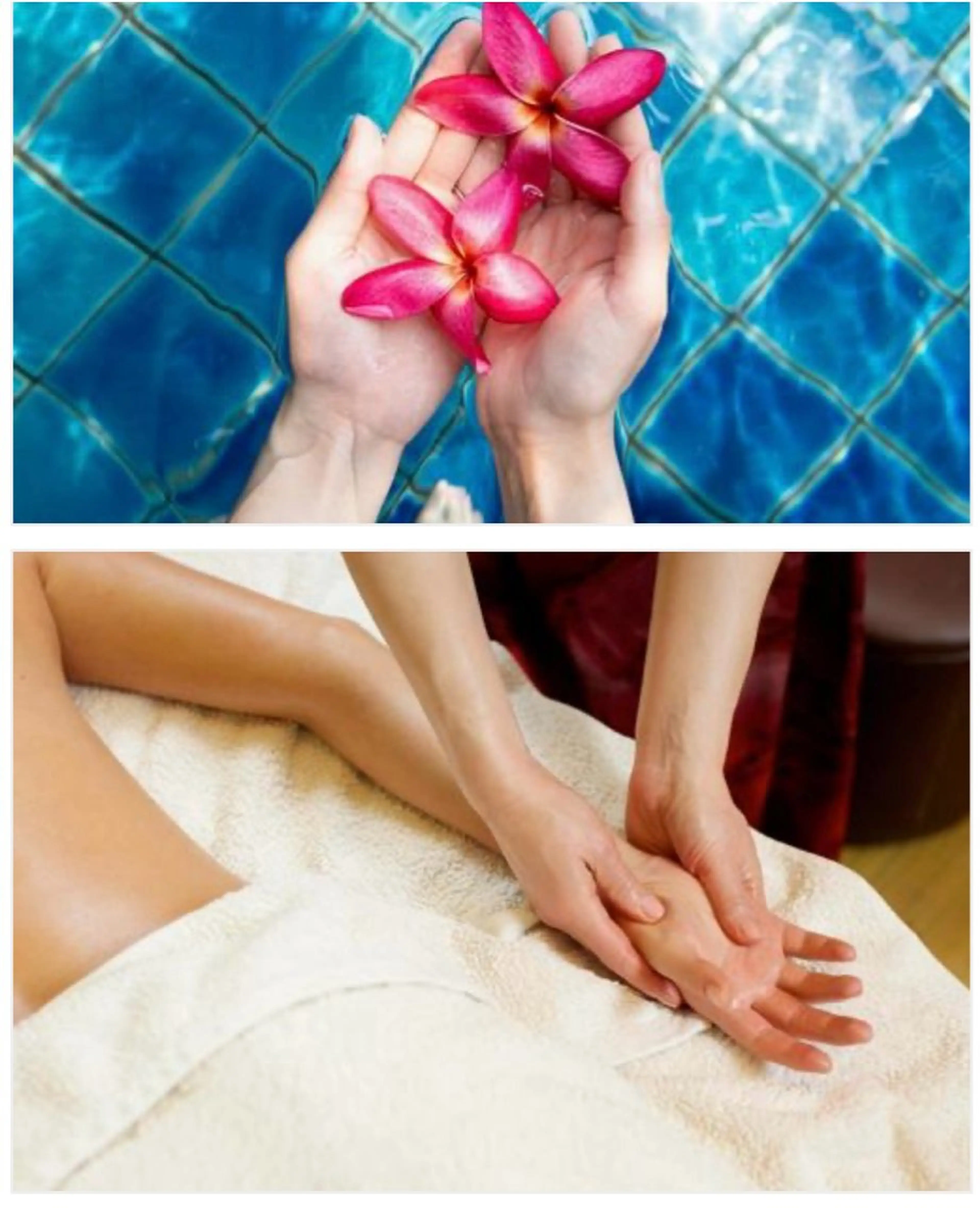 ファンゴパックフェイシャル＆背面アロマボディーマッサージの写真