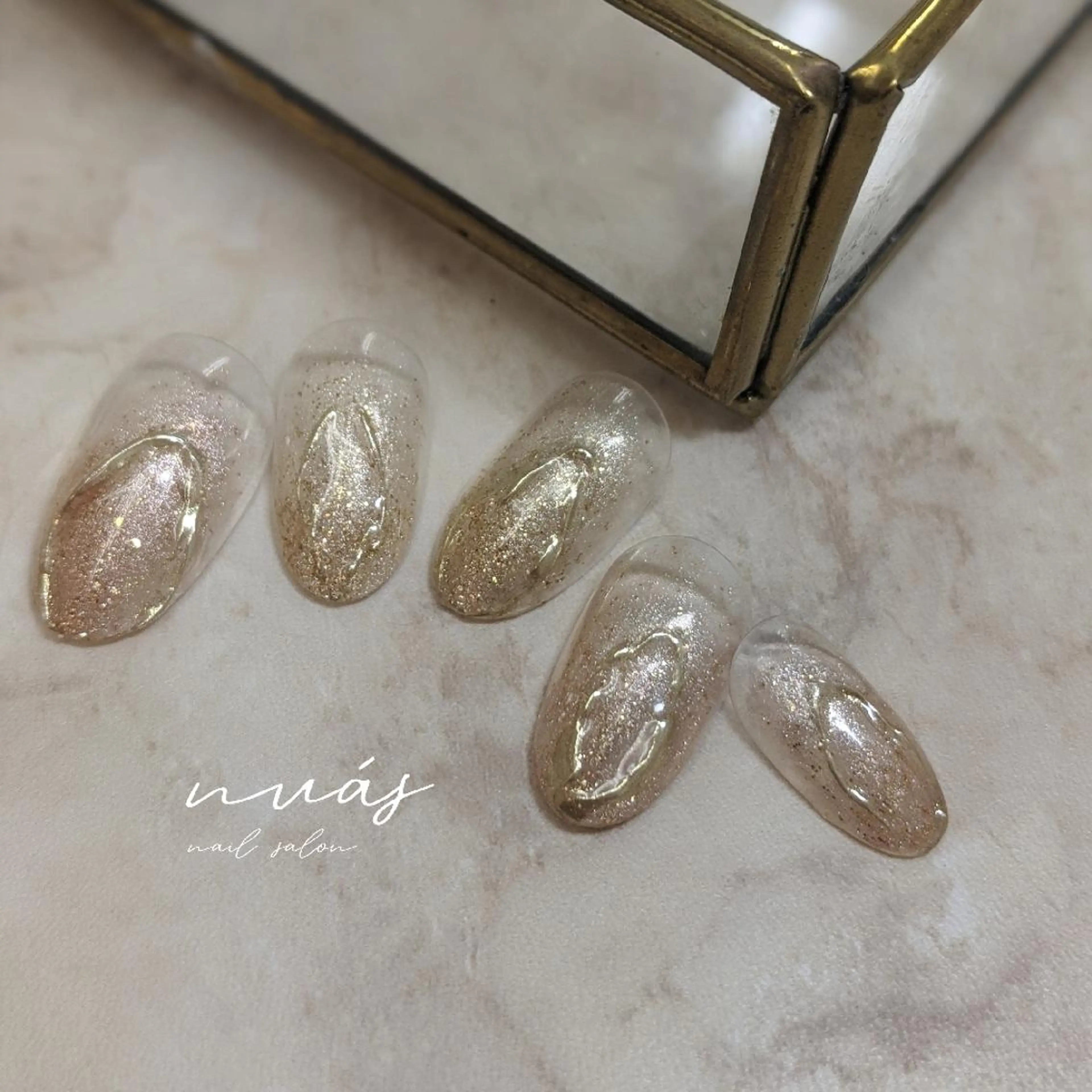 ネイル ハンドネイル nuás nail & eyeのネイルデザイン