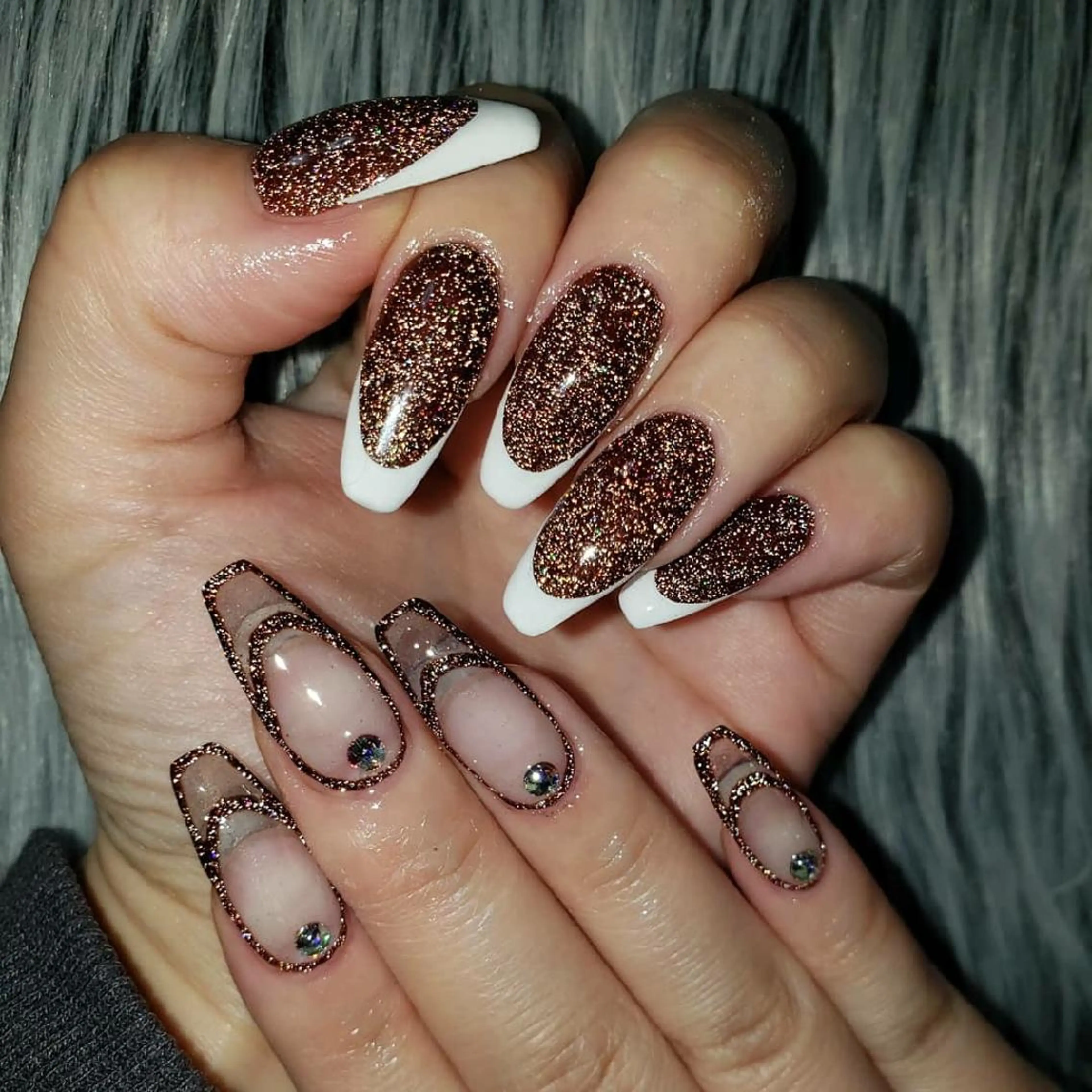 ネイル フラッシュネイル フレンチネイル ニュアンスネイル Nail salon Coco【溝の口駅】のネイルデザイン