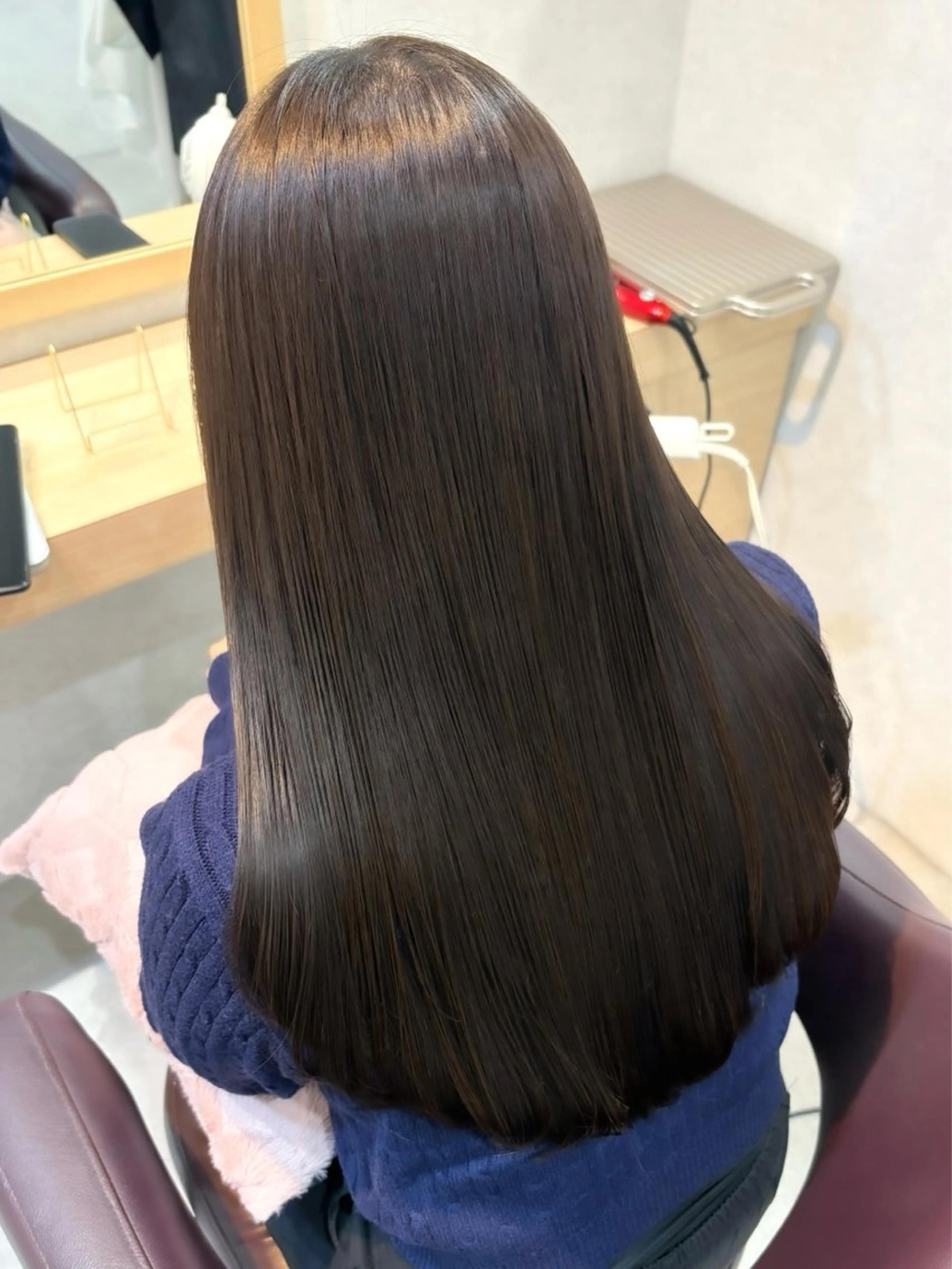 ロング カラー カット ヘアカラー トリートメント ブラウンカラー 🫧tomoka🫧のヘアスタイル