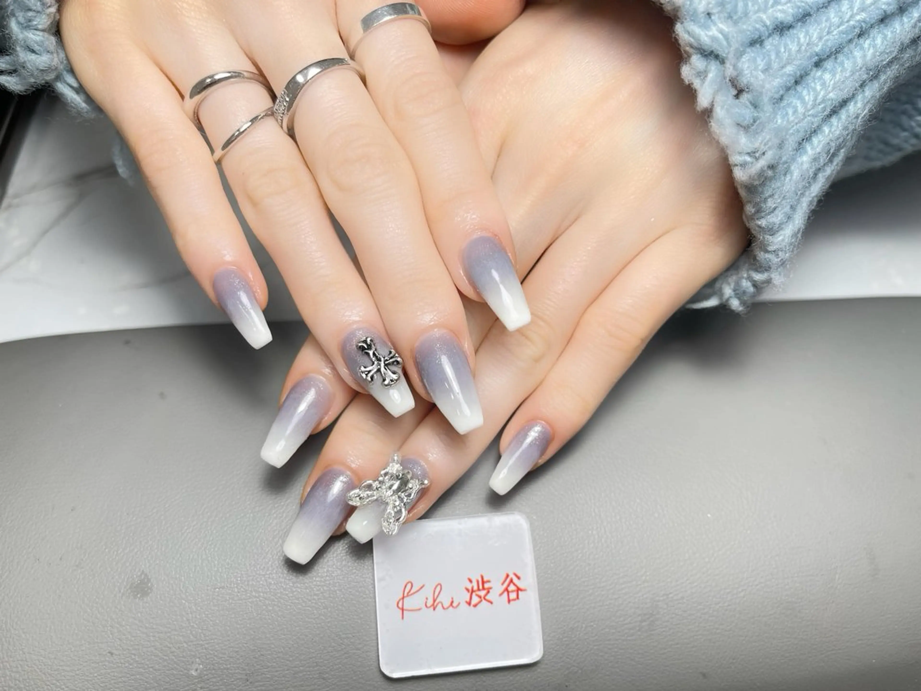 ネイル アートネイル フレンチネイル ジェルネイル グラデーション 韓国ネイル さくら💮💮 【オフ無料】のネイルデザイン