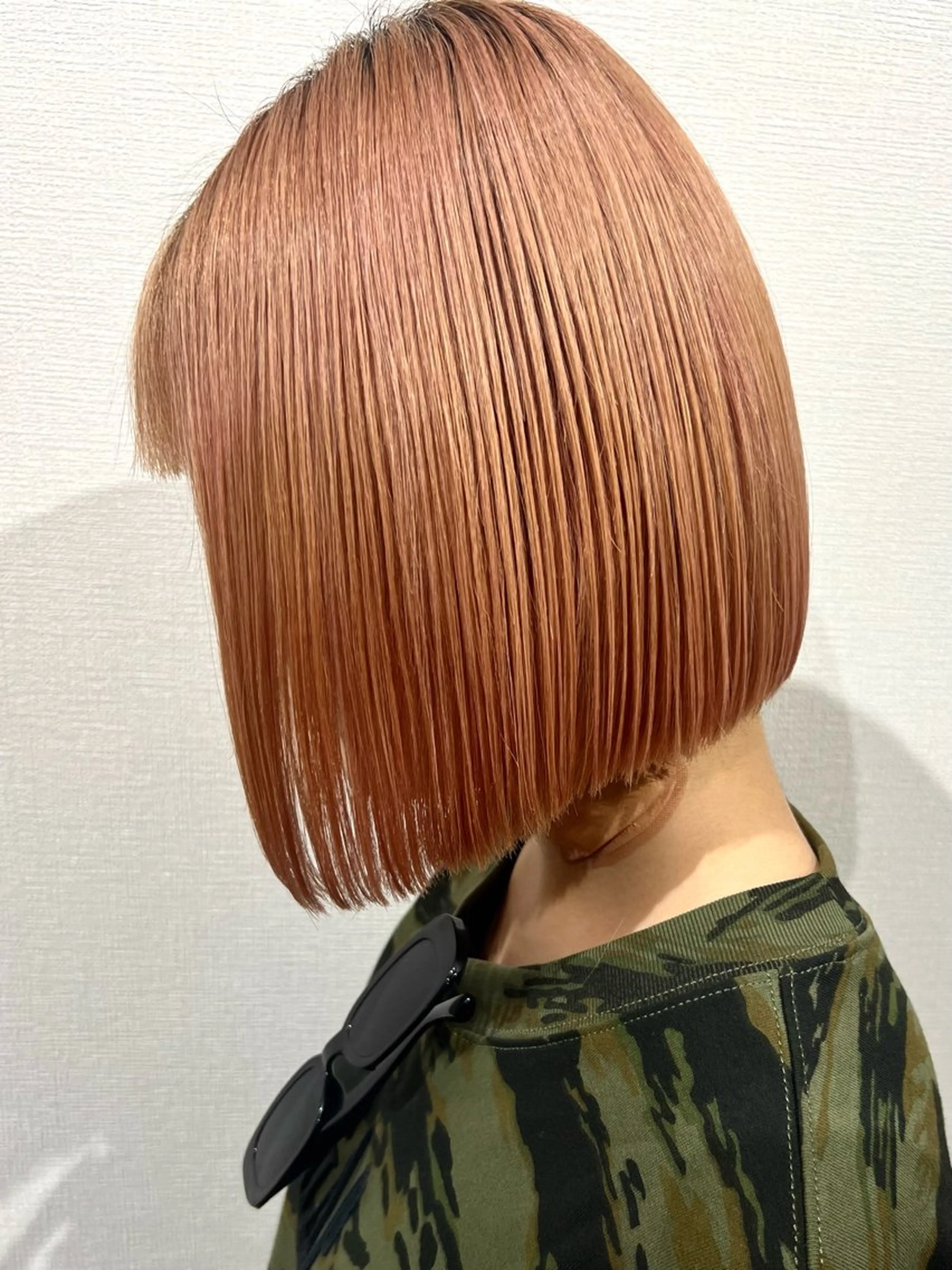 ショート カット ヘアカラー トリートメント 切っぱなし💇‍♀️ イヤリング🎨龍之介のヘアスタイル