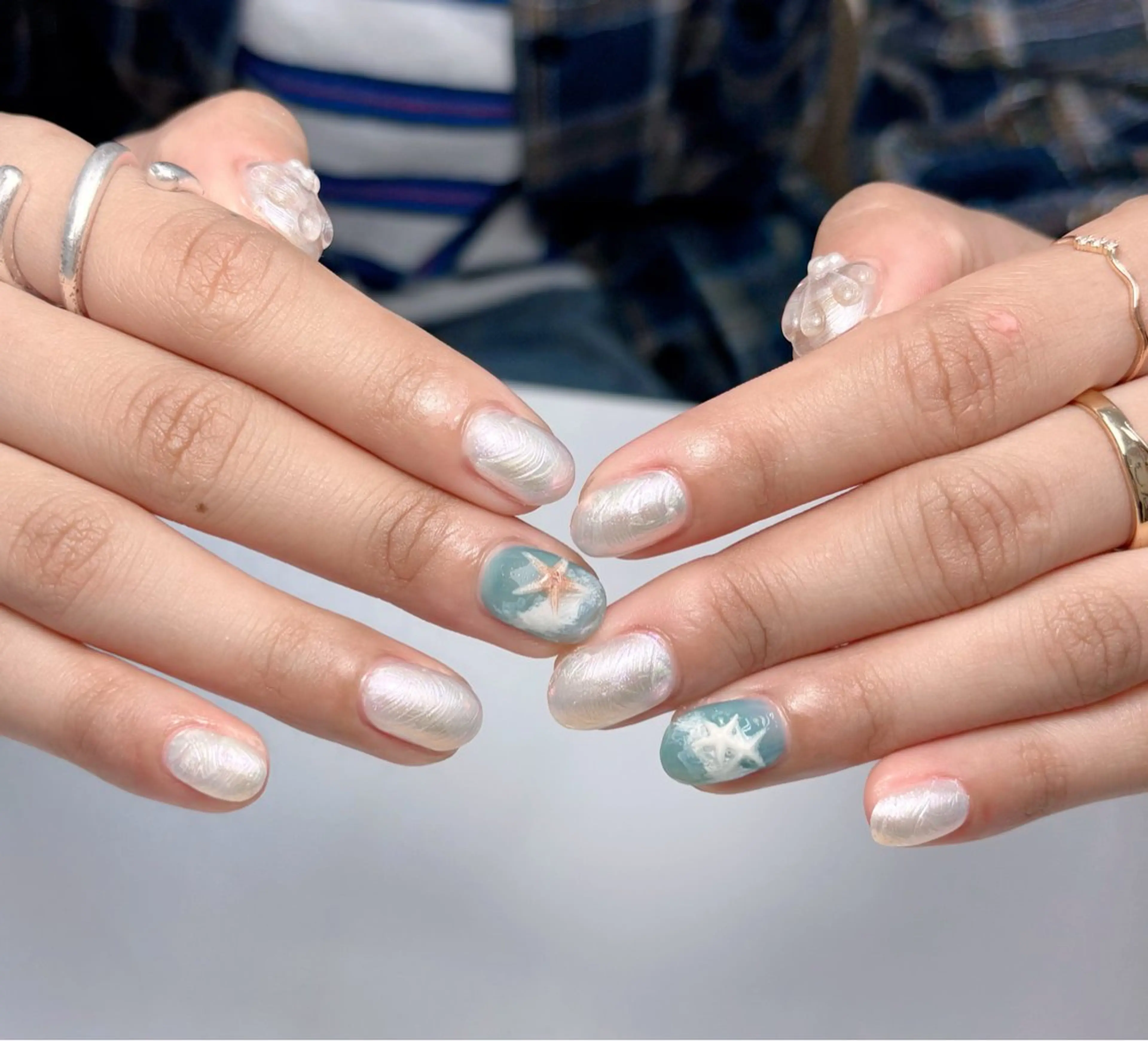 ネイル ハンドネイル Luminail 新小岩のネイルデザイン