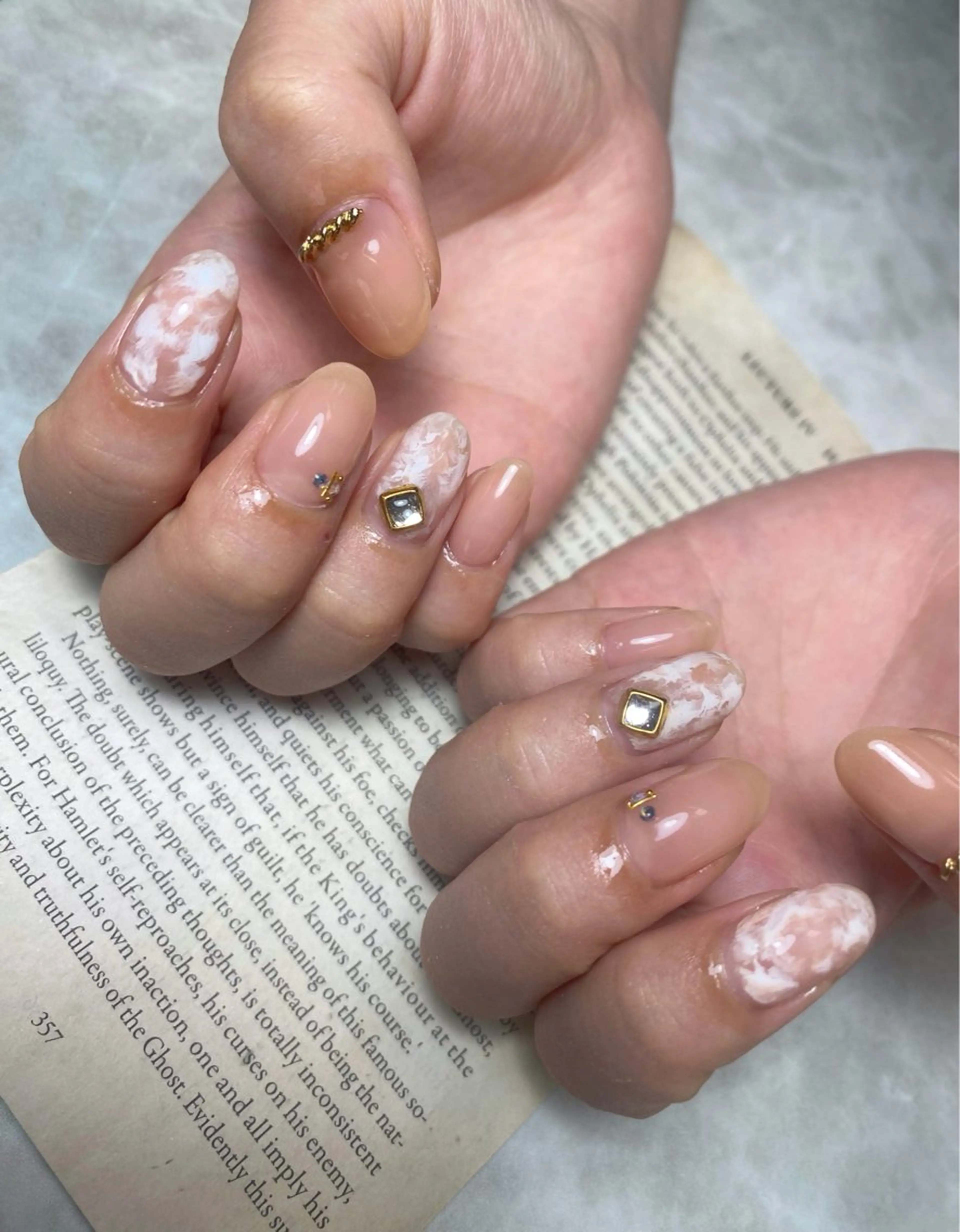 ネイル オフィスネイル 🌿Charme🌿 MAIのネイルデザイン