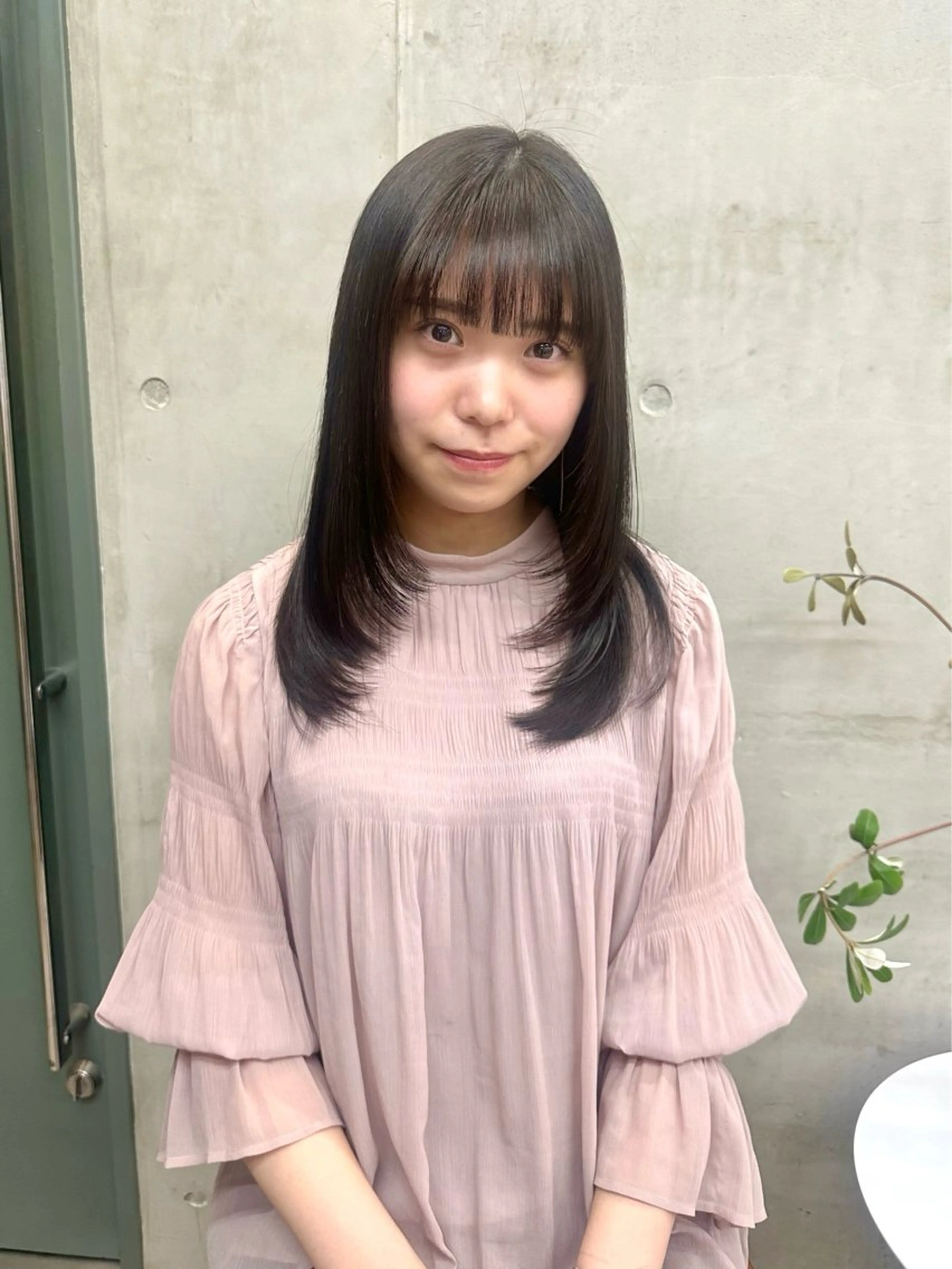 ミディアム レイヤーカット カット カットモデル募集中 ／HARUKA🎀のヘアスタイル