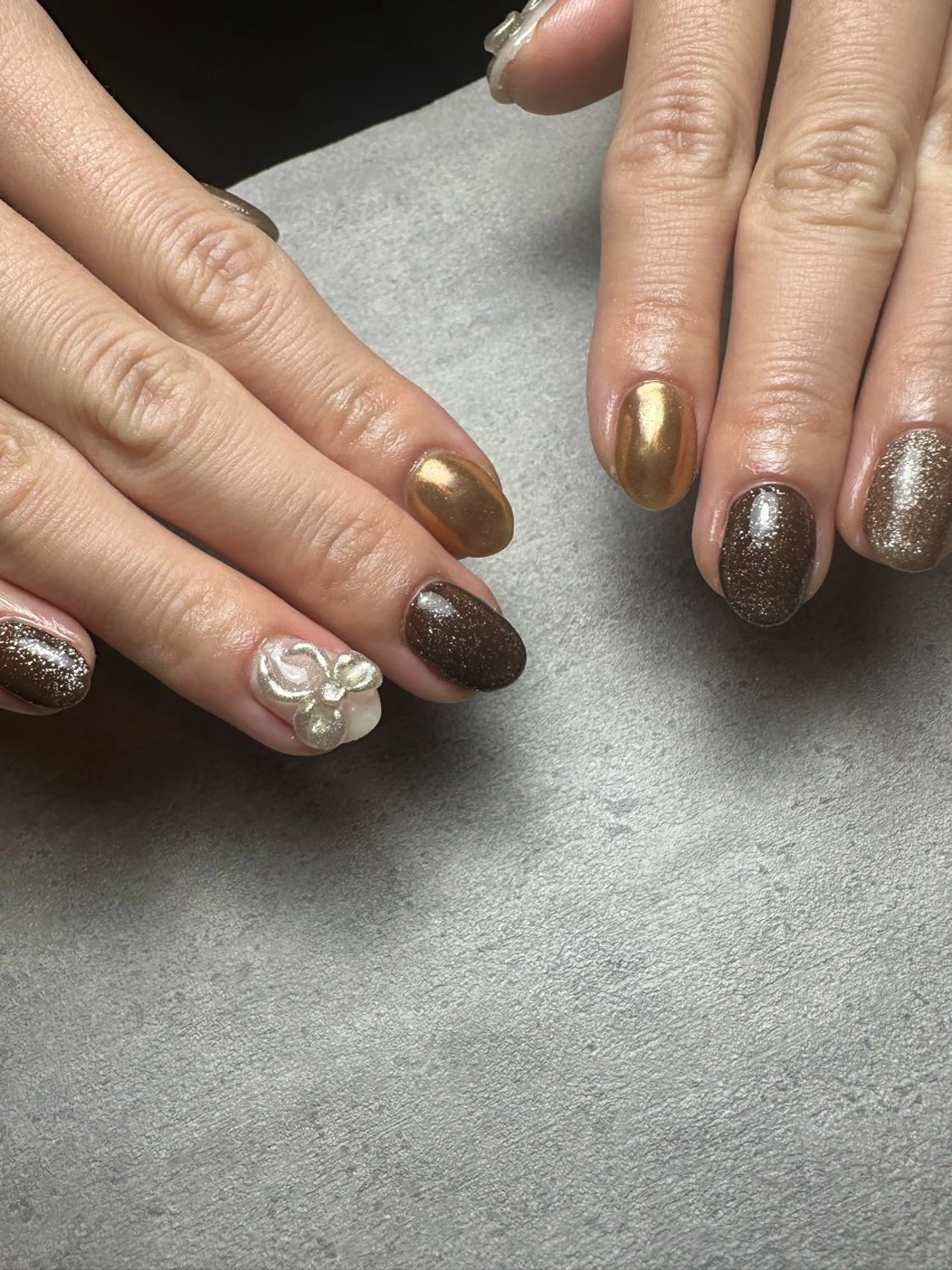 ネイル フットネイル ニュアンスネイル シンプルネイル nailroom Anmie.のネイルデザイン