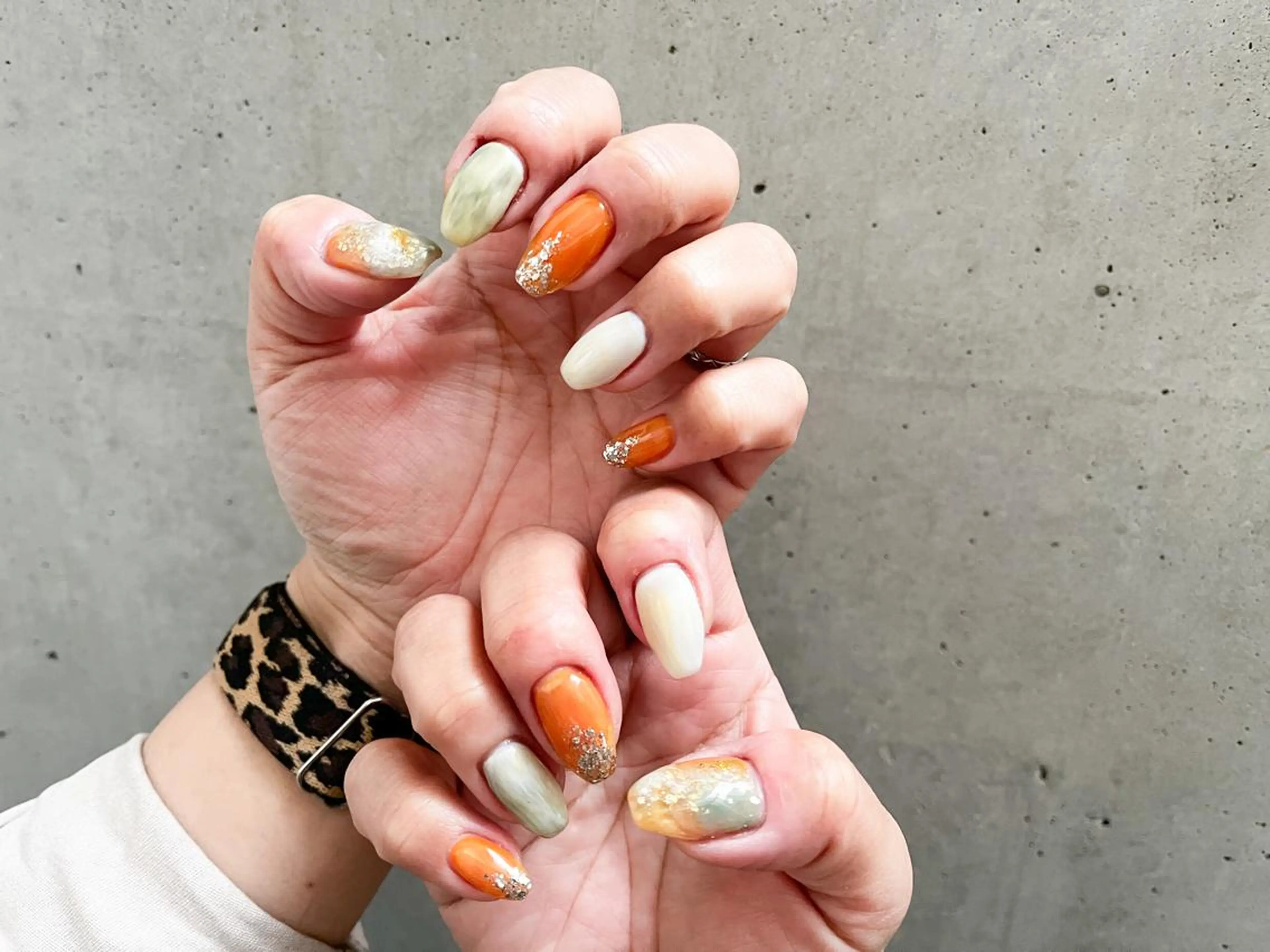 ネイル アートネイル ニュアンスネイル Qun nailのネイルデザイン