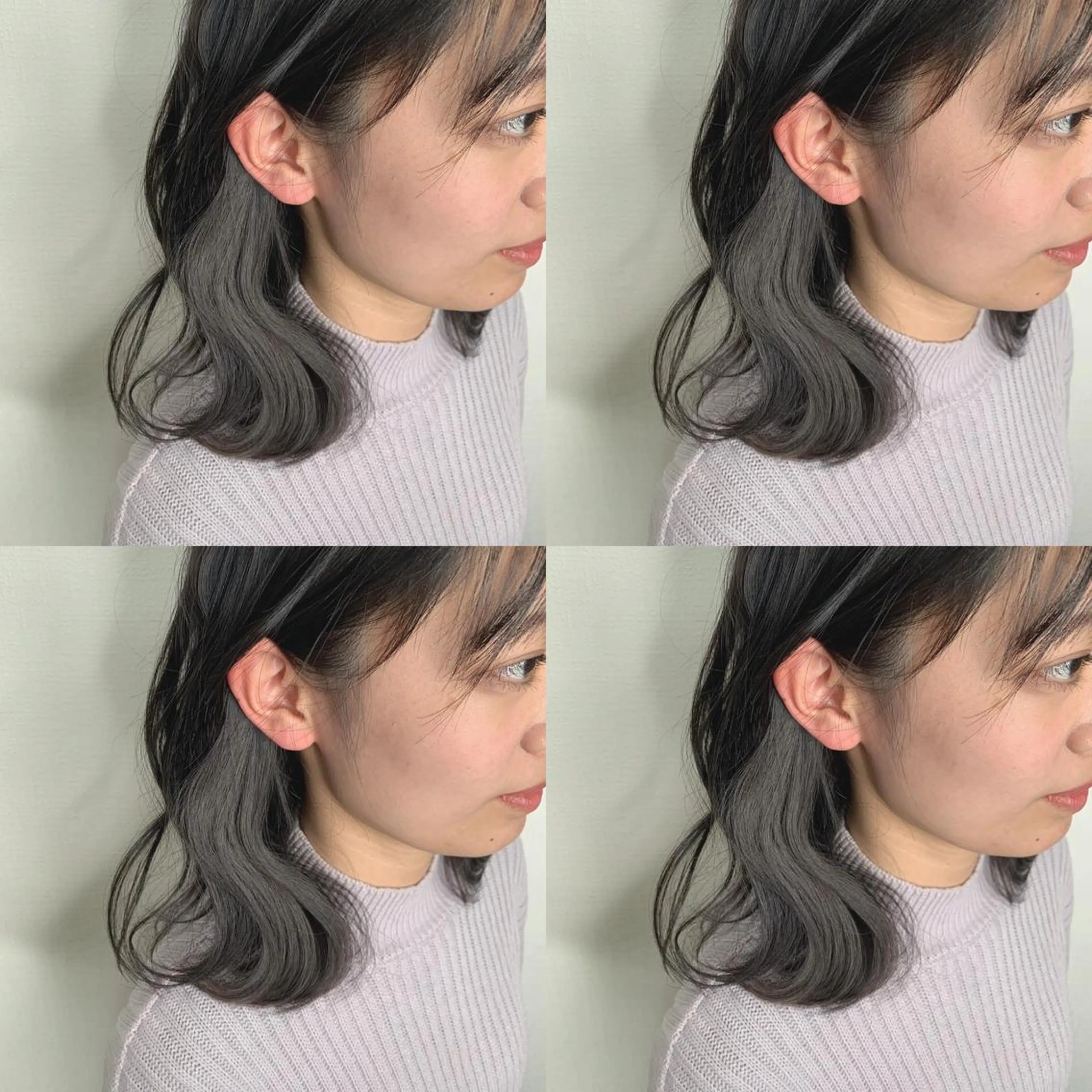 ミディアム ヘアカラー 佐藤 香太のヘアスタイル