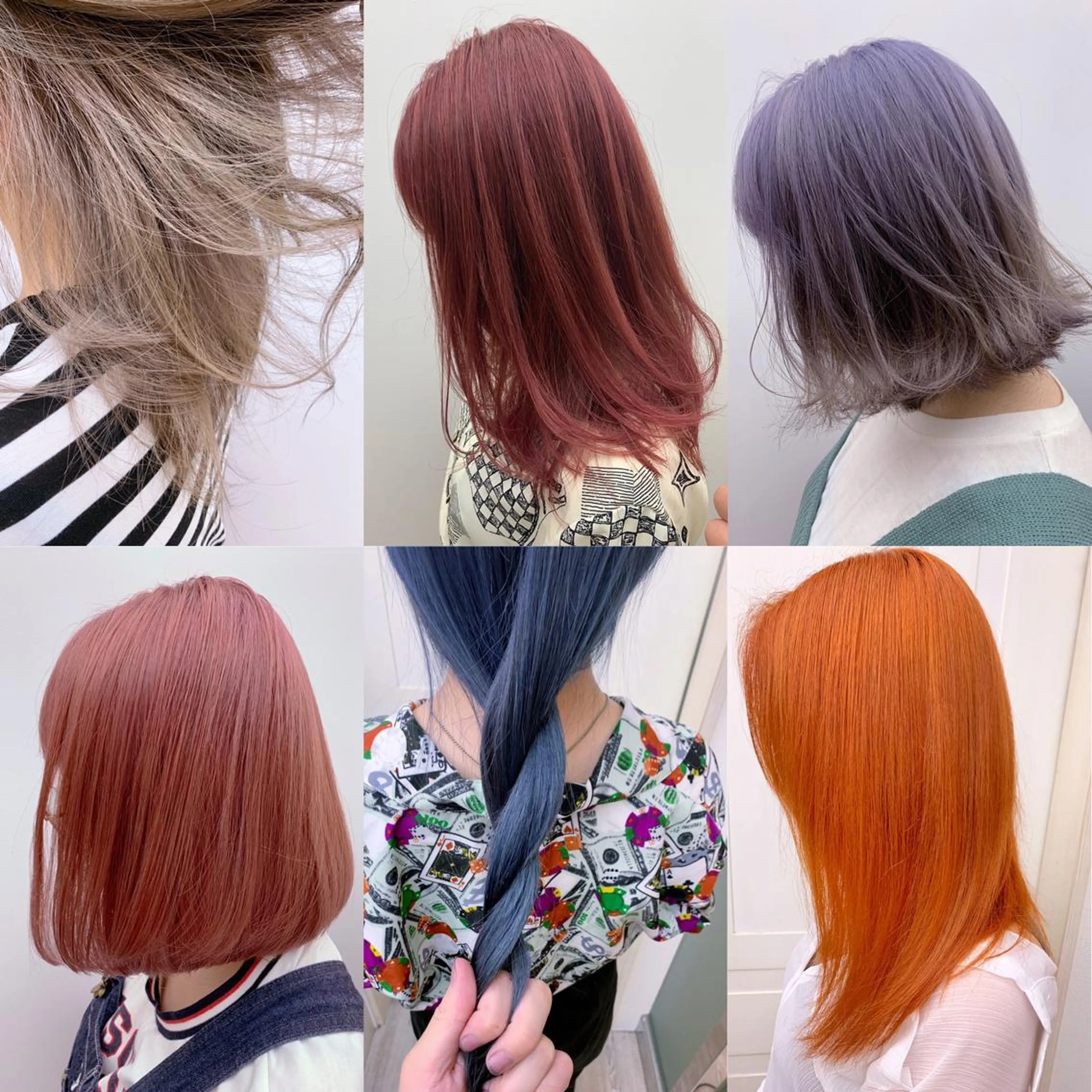 ミディアム カラー ブリーチ ケアブリーチ トリートメント カット パーマ ヘッドスパ fhami 店長 髪質改善　DAITOのヘアスタイル