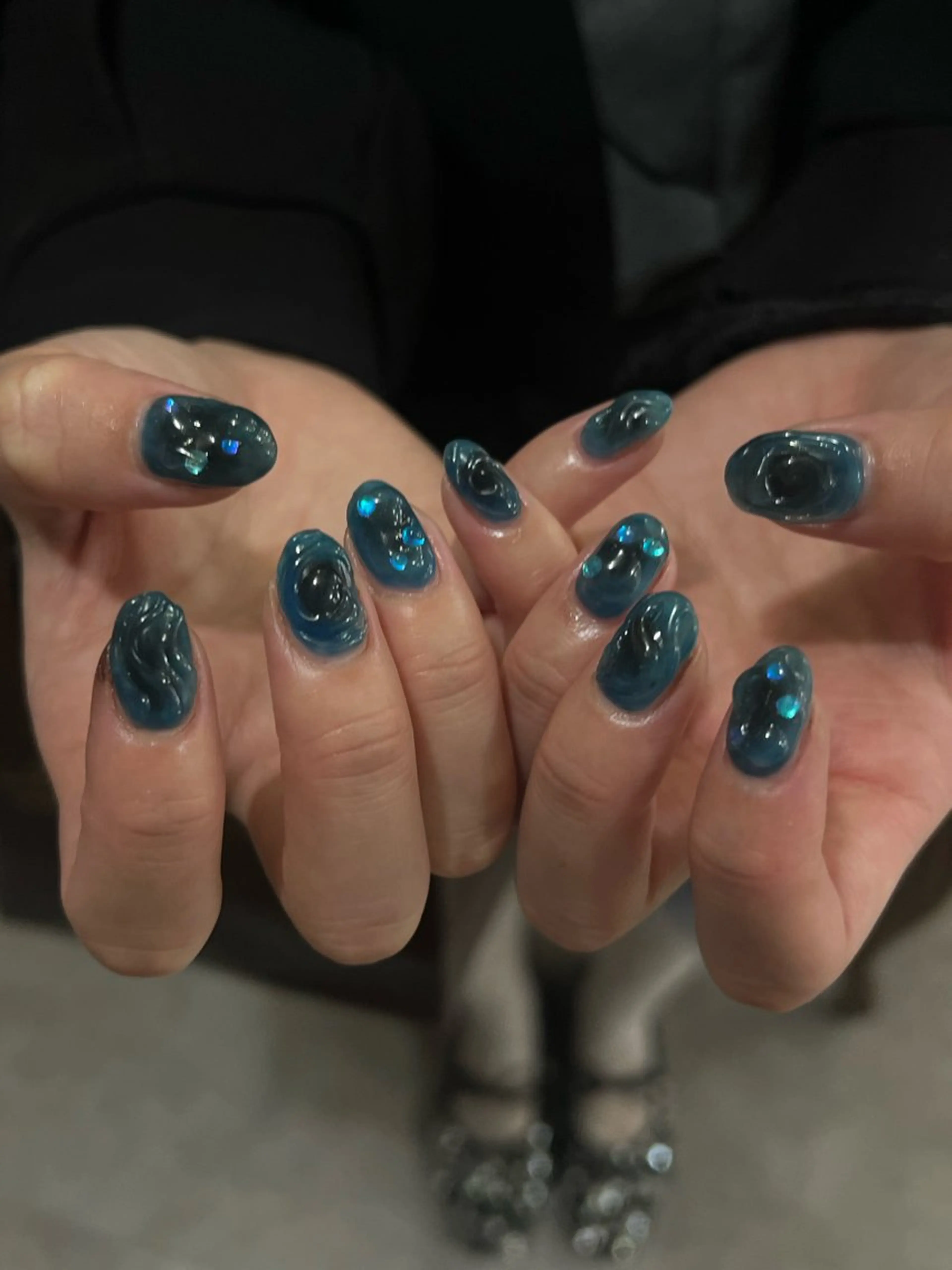 ネイル ハンドネイル Hata nail 🎀個性派ニュアンスのネイルデザイン