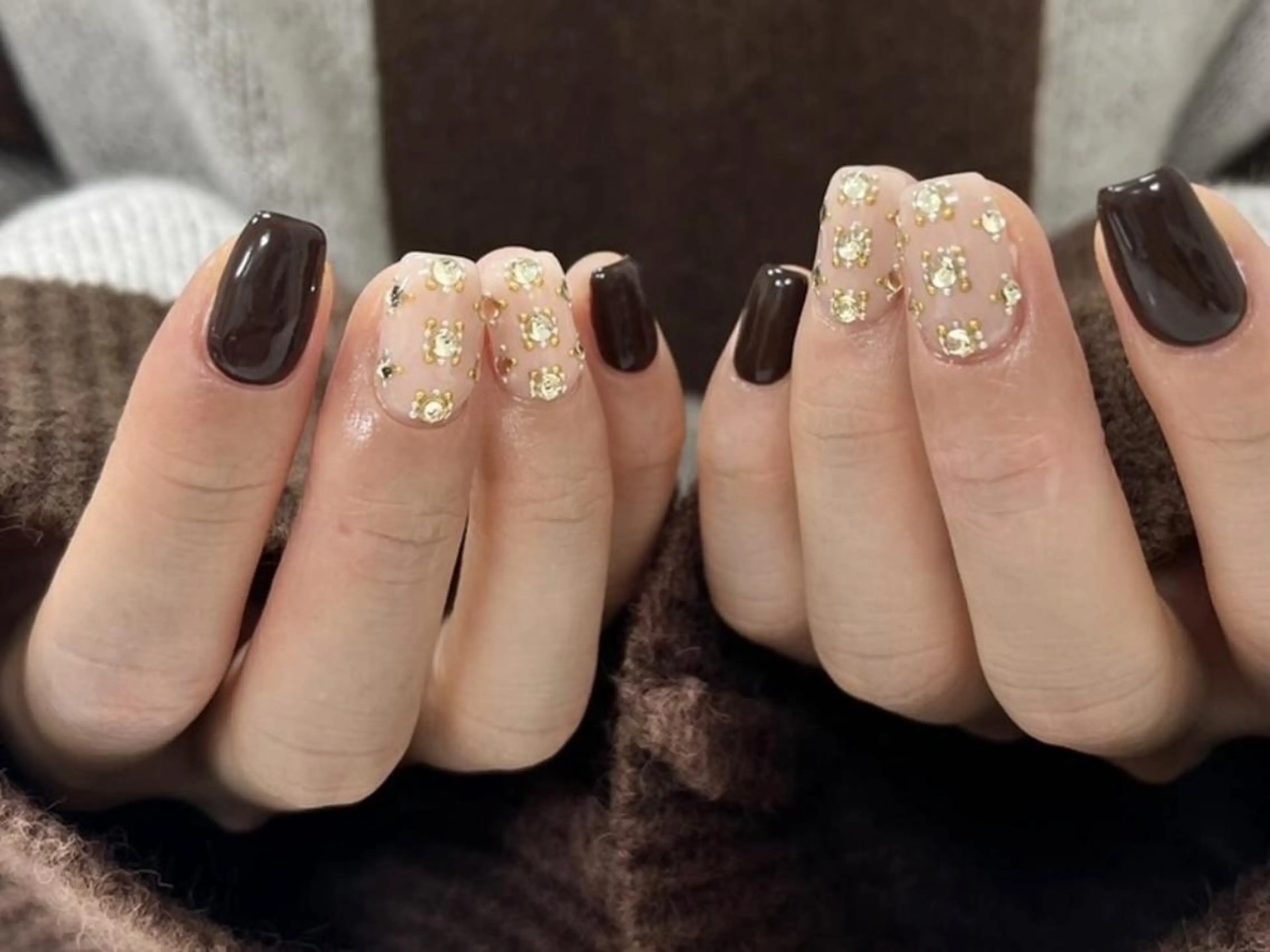 ネイル アートネイル ガーリー マグネットネイル 持ち込み na🎀🎀na ちゅるちゅるのネイルデザイン