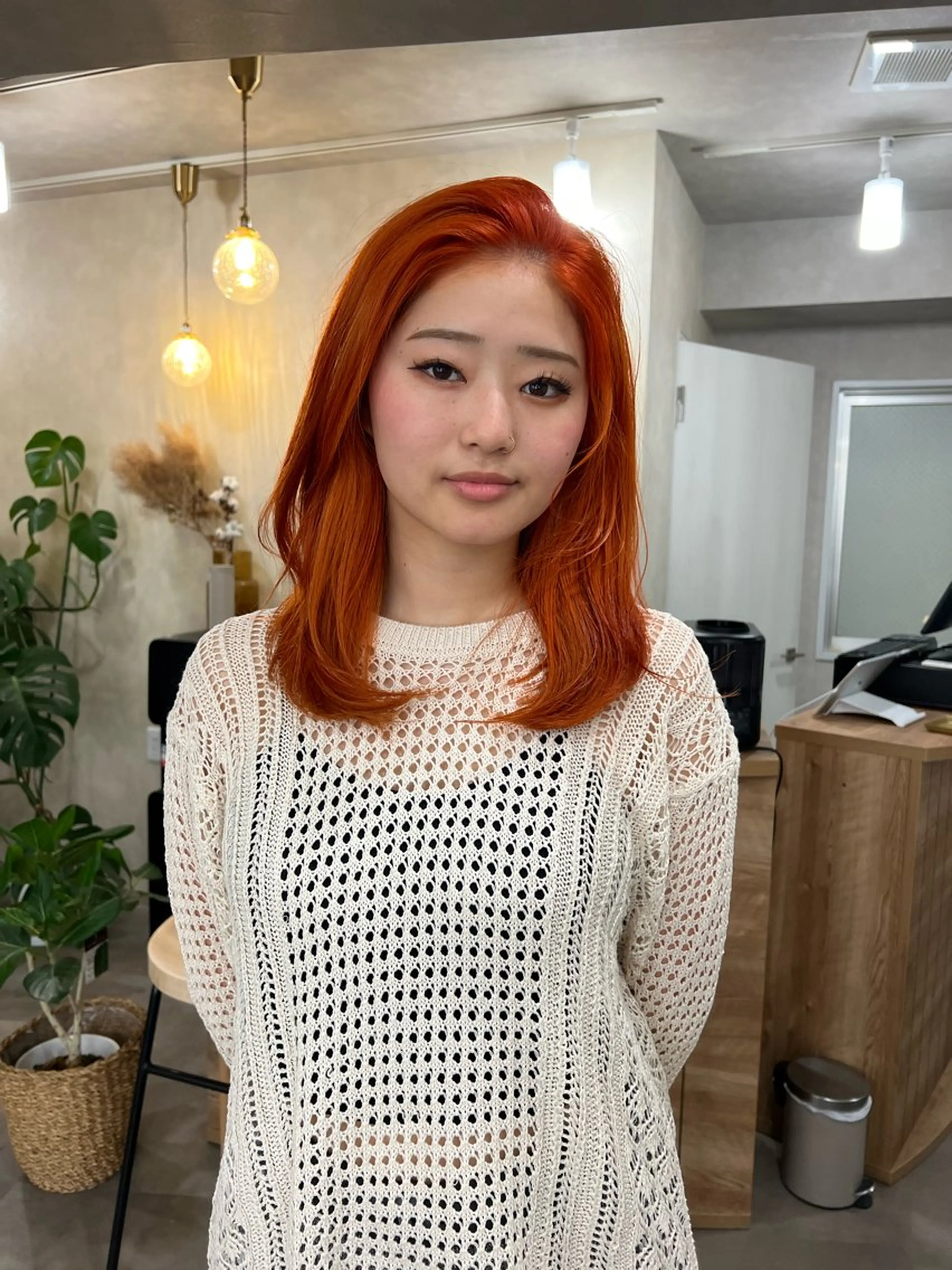 ミディアム 🌈いけだ あみ🌷のヘアスタイル