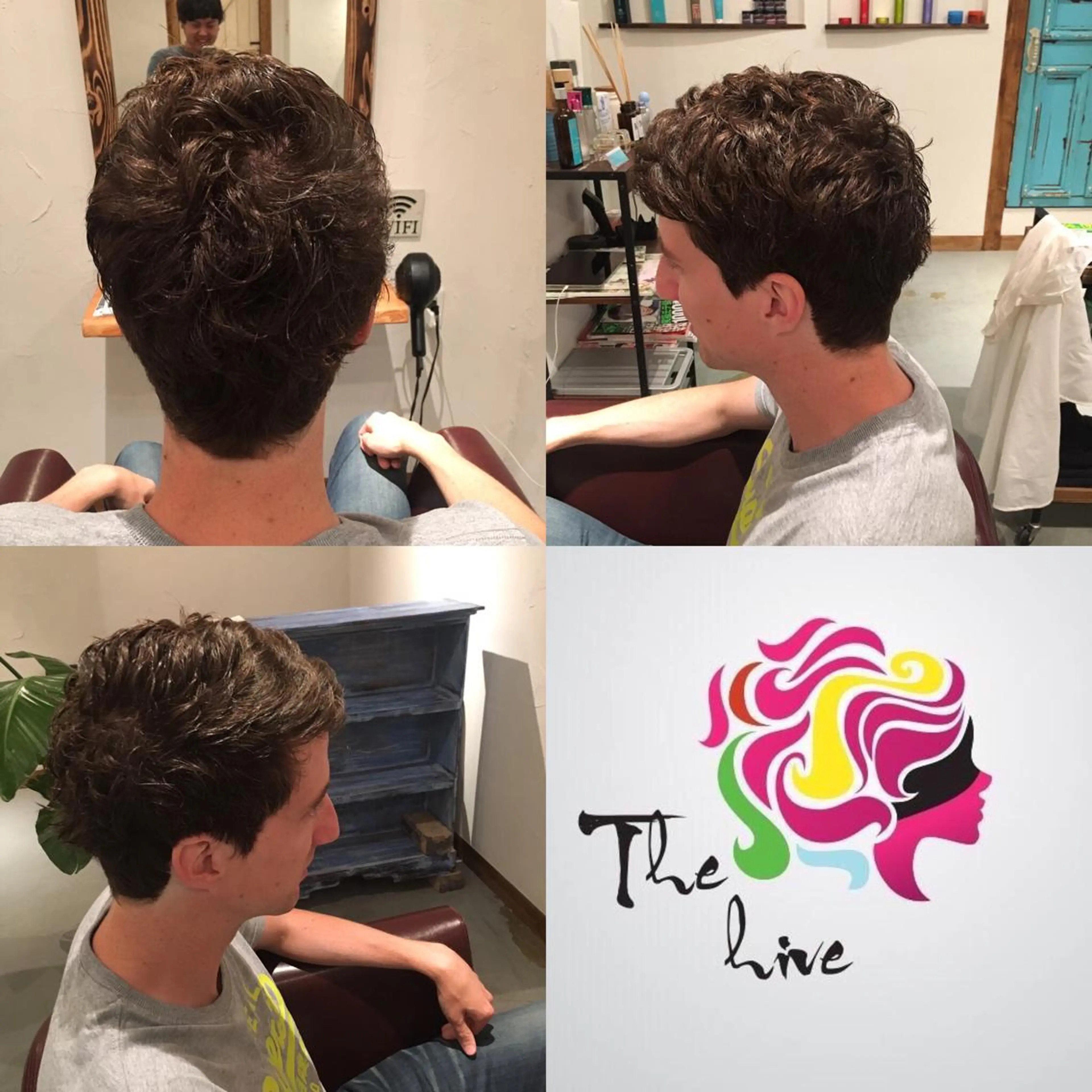 メンズ Hair salon The  hiveのヘアスタイル