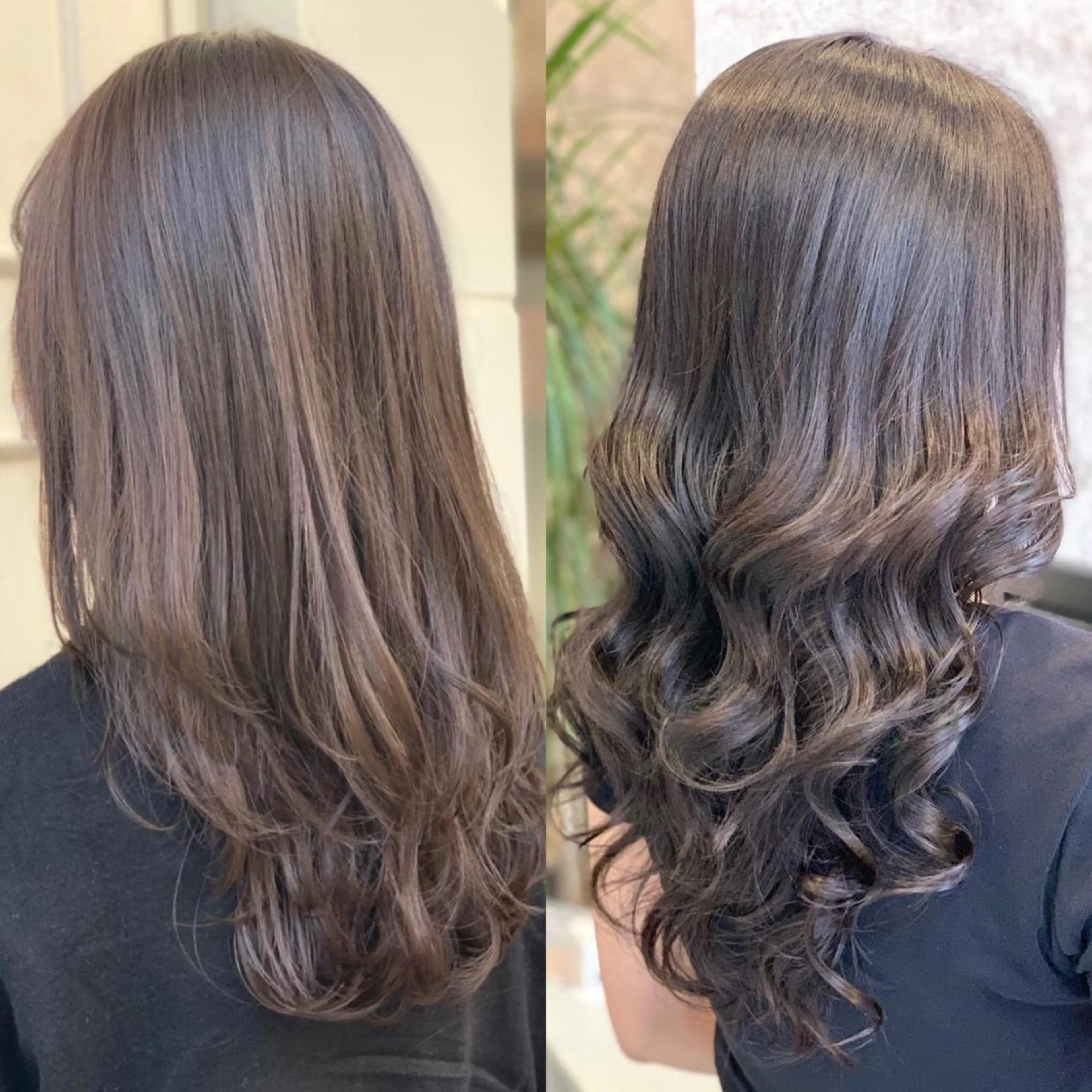 セミロング カラー ブリーチ ダブルカラー ブリーチなしカラー ヘアカラー 🫟Blanco🫟 Color&Careのヘアスタイル