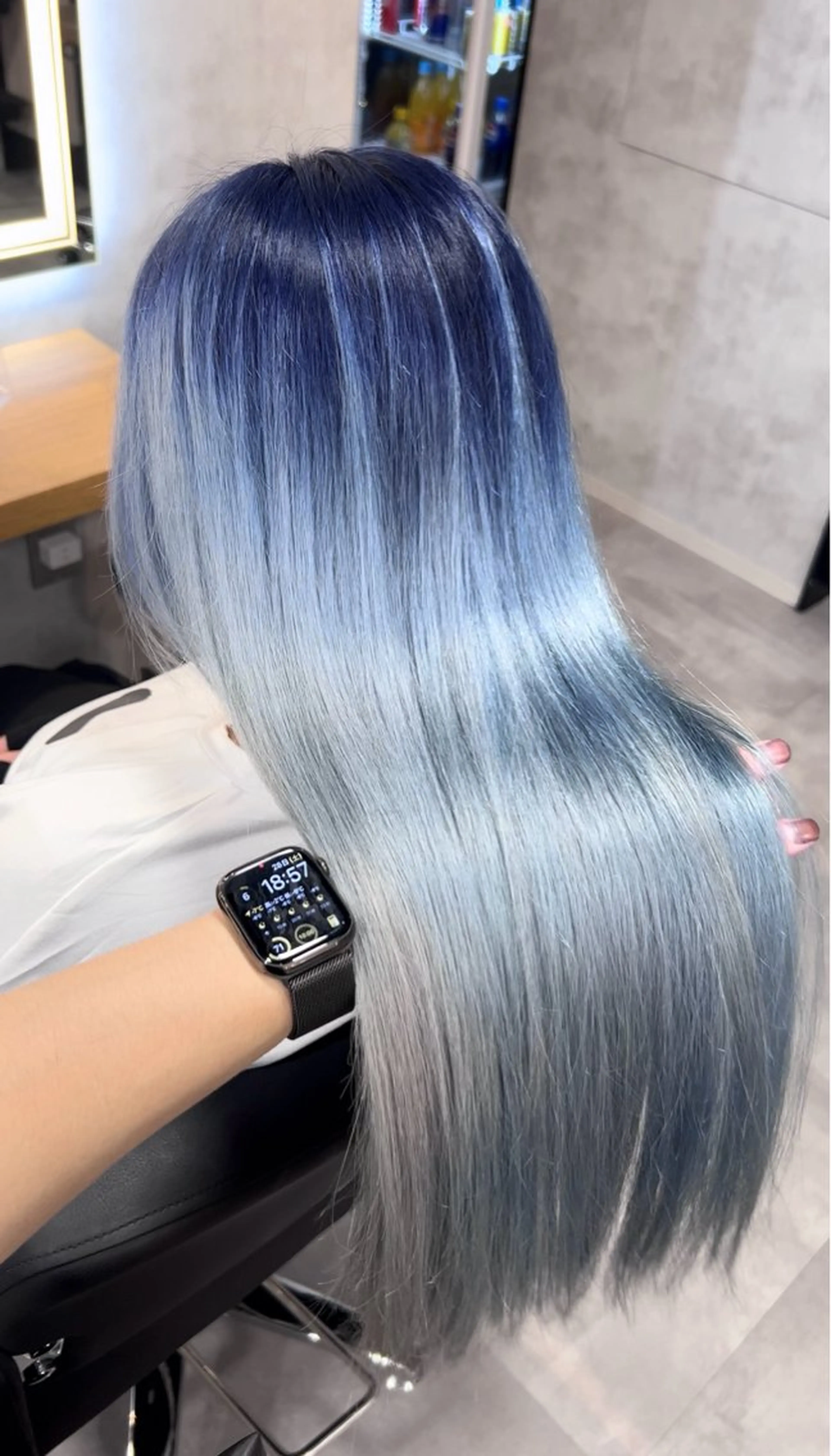 セミロング ヘアカラー トリートメント 🎨ブリーチ職人 店長Takaya🎨のヘアスタイル