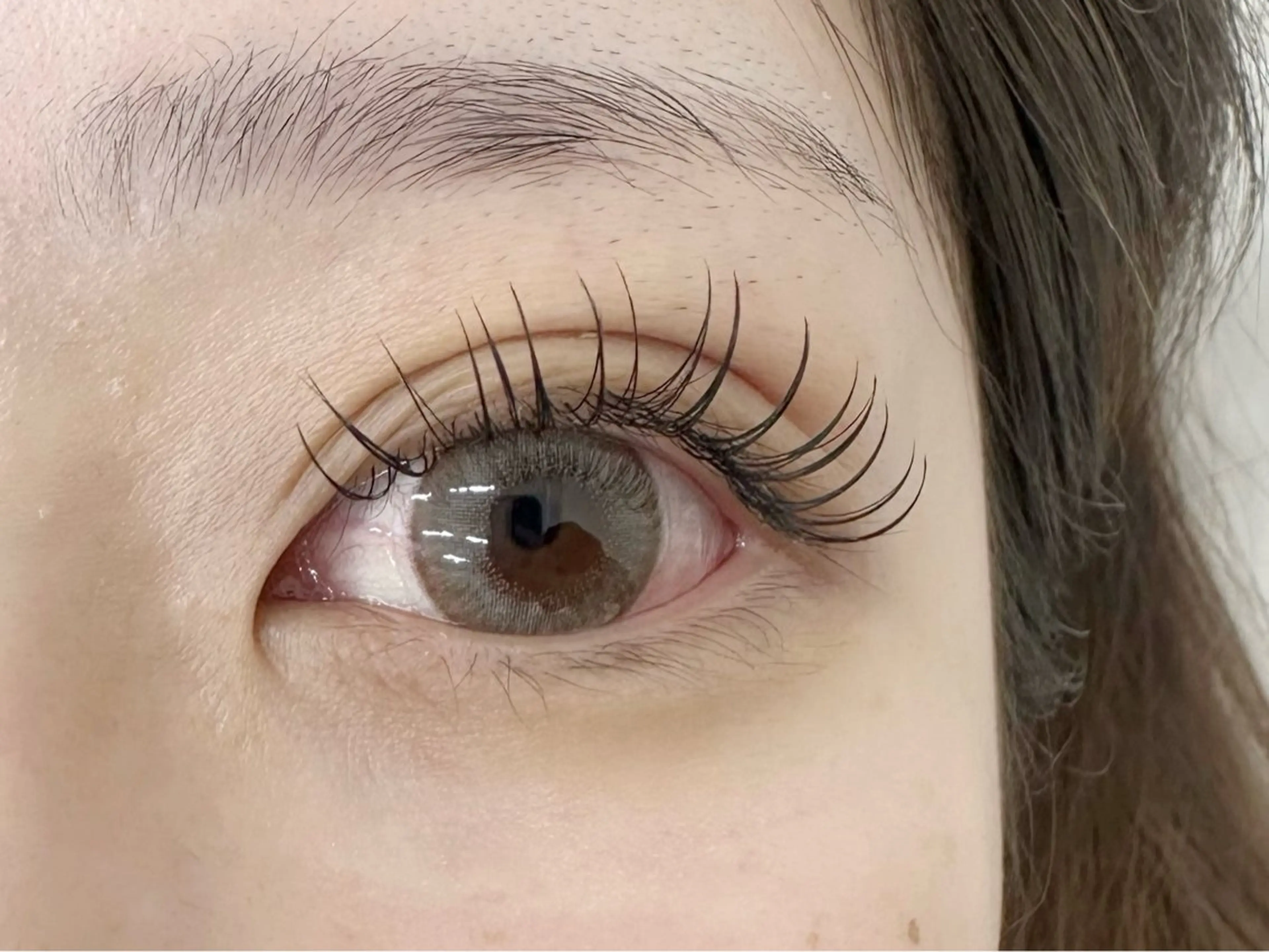 《オフ込み》フラットまつエク付け放題(190本​〜​)の写真