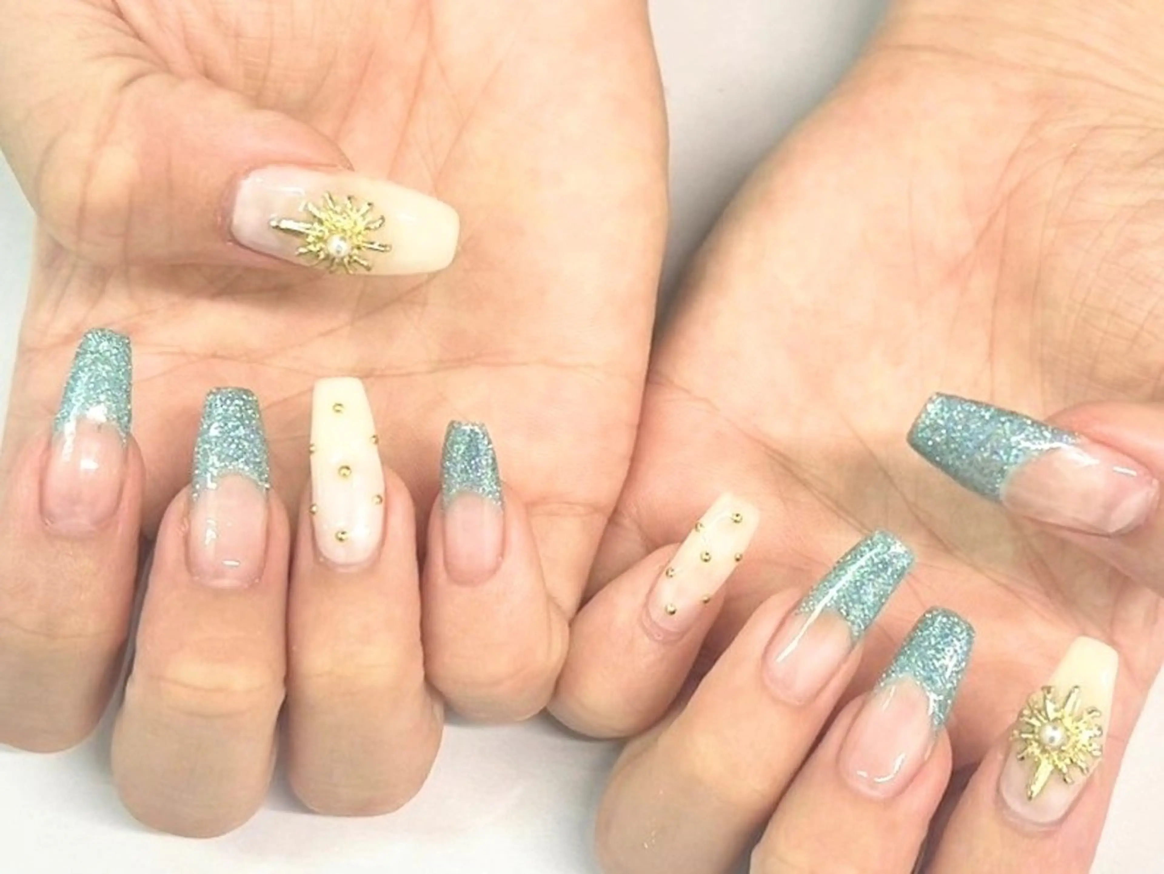 ネイル 長さ出し 持ち込み スカルプネイル ハンドネイル Mxx[ミクス] Horigomeのネイルデザイン