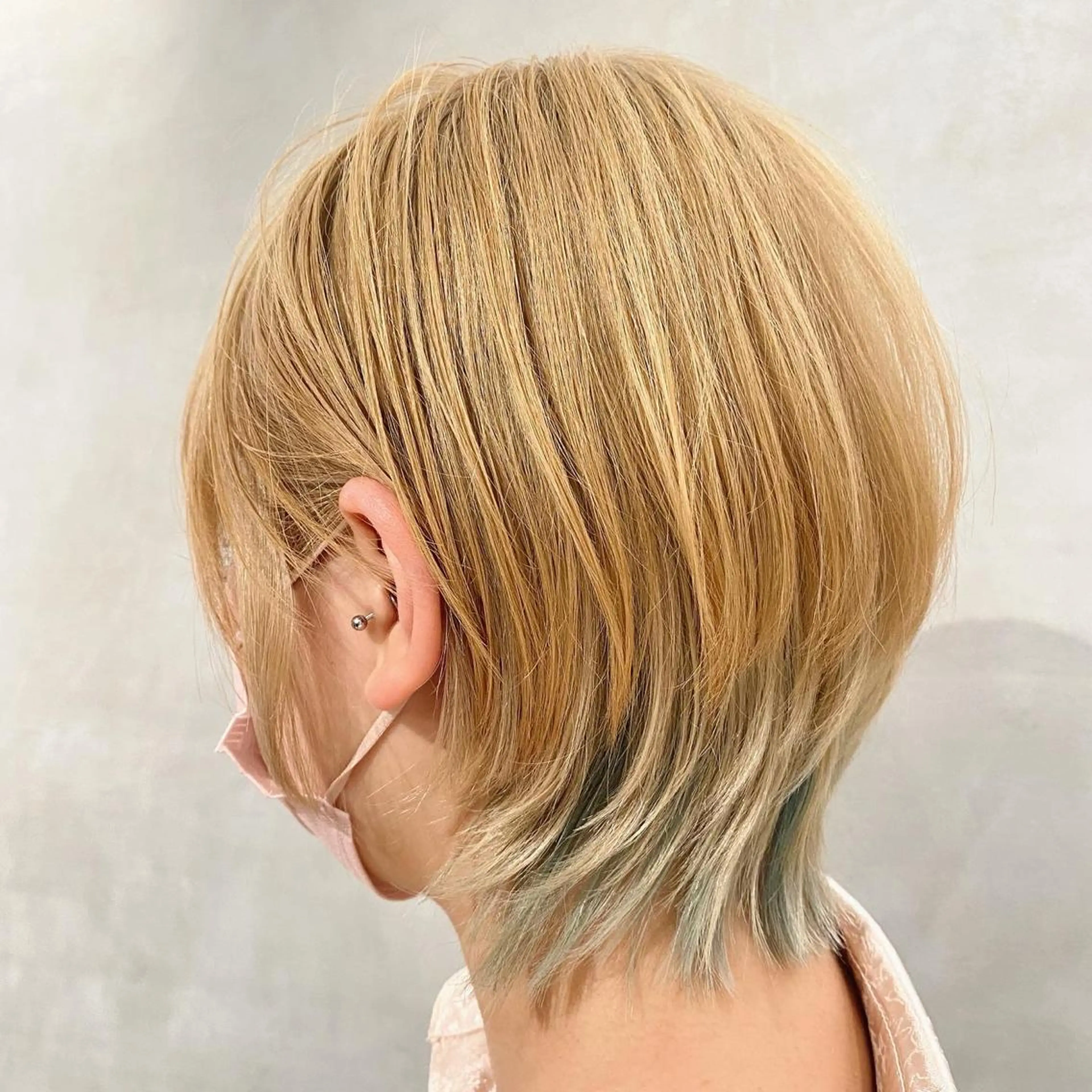 ショート カット ヘアカラー トリートメント 【髪質改善】 梅田　聡のヘアスタイル