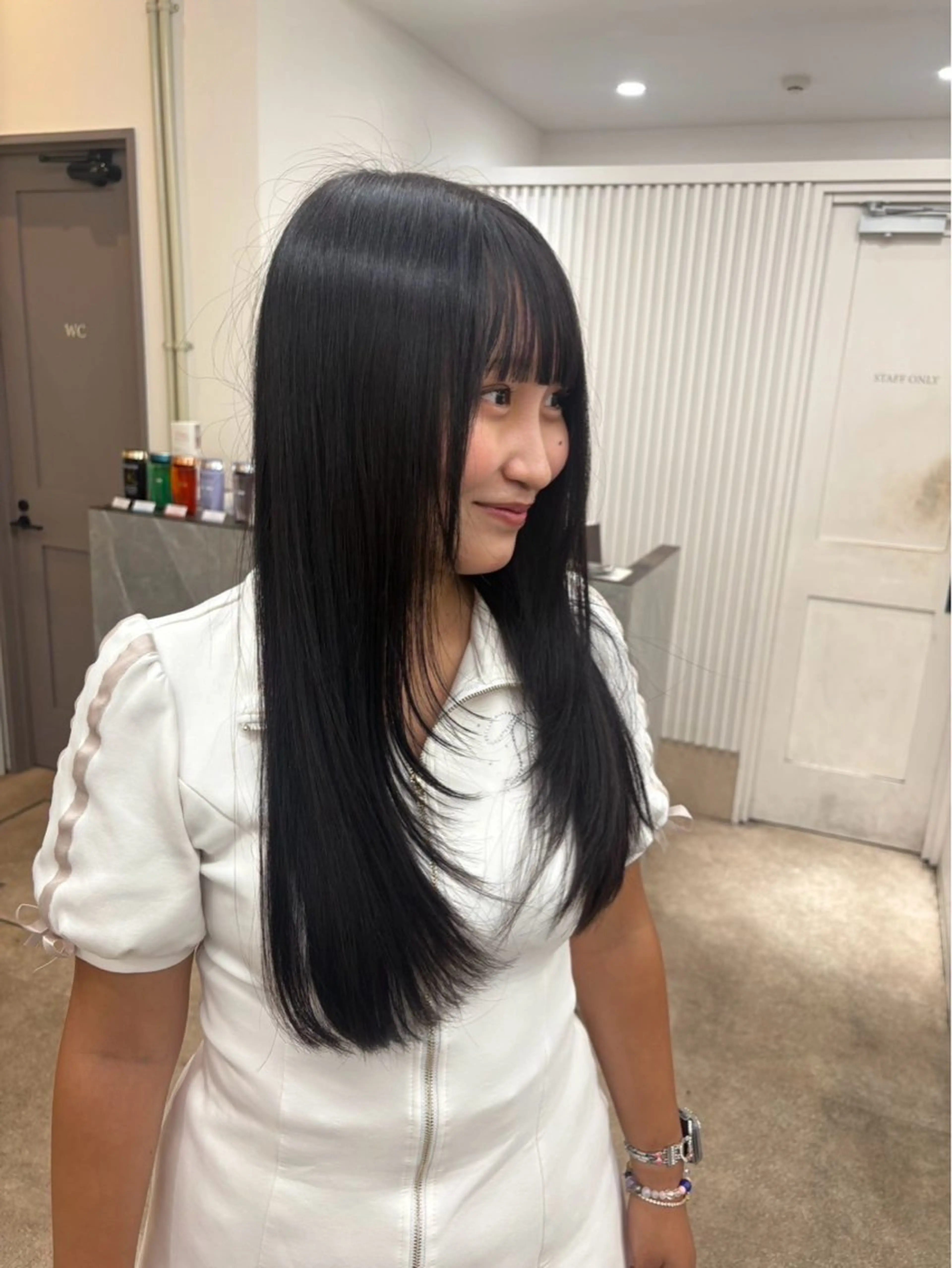 【✨🐺ざくざくレイヤーカットにしたい方💇🏻‍♀️✨】レイヤーカット➕4STEP TOKIOトリートメント💫💫の写真