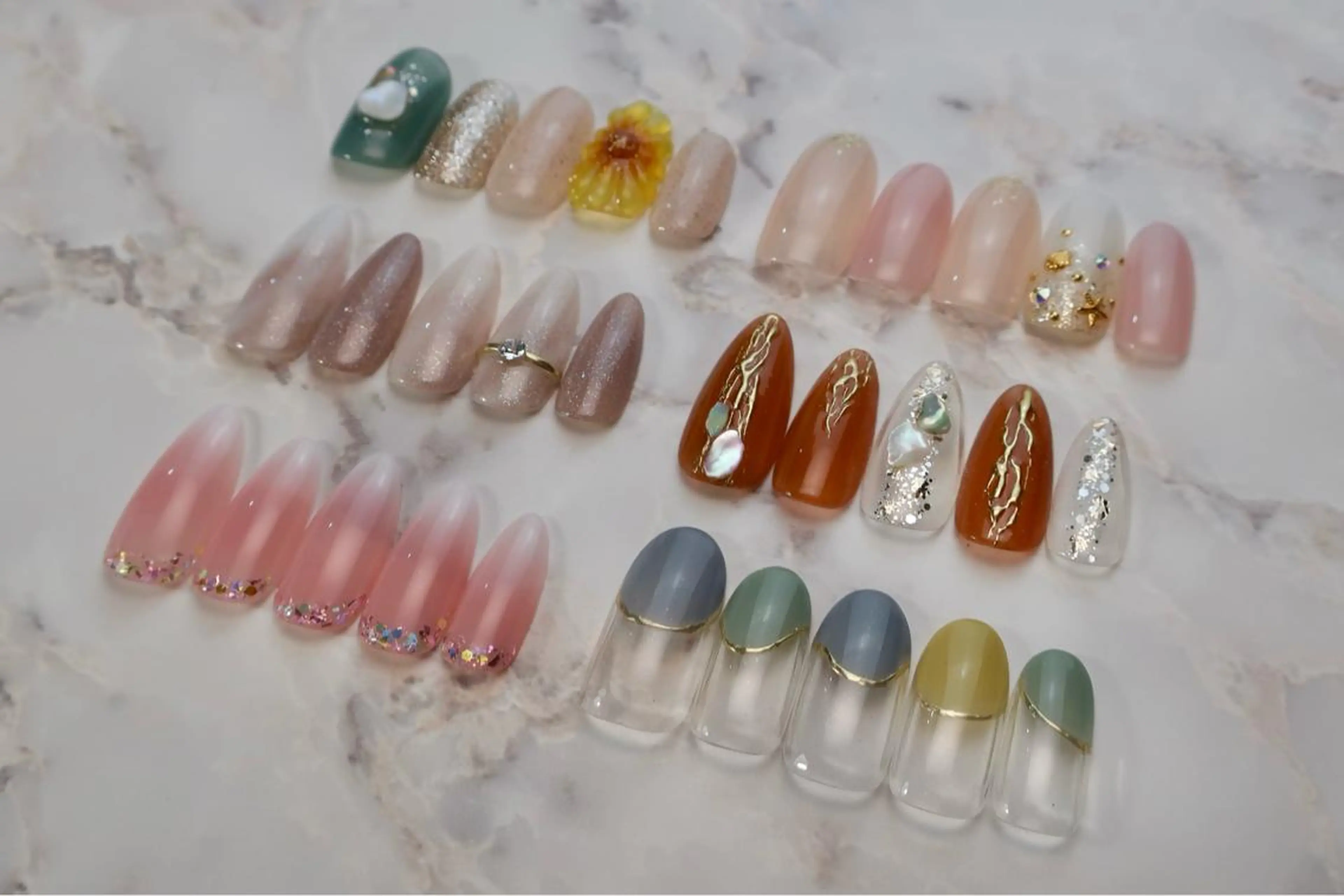 ネイル nail salon ワンミリオンのネイルデザイン