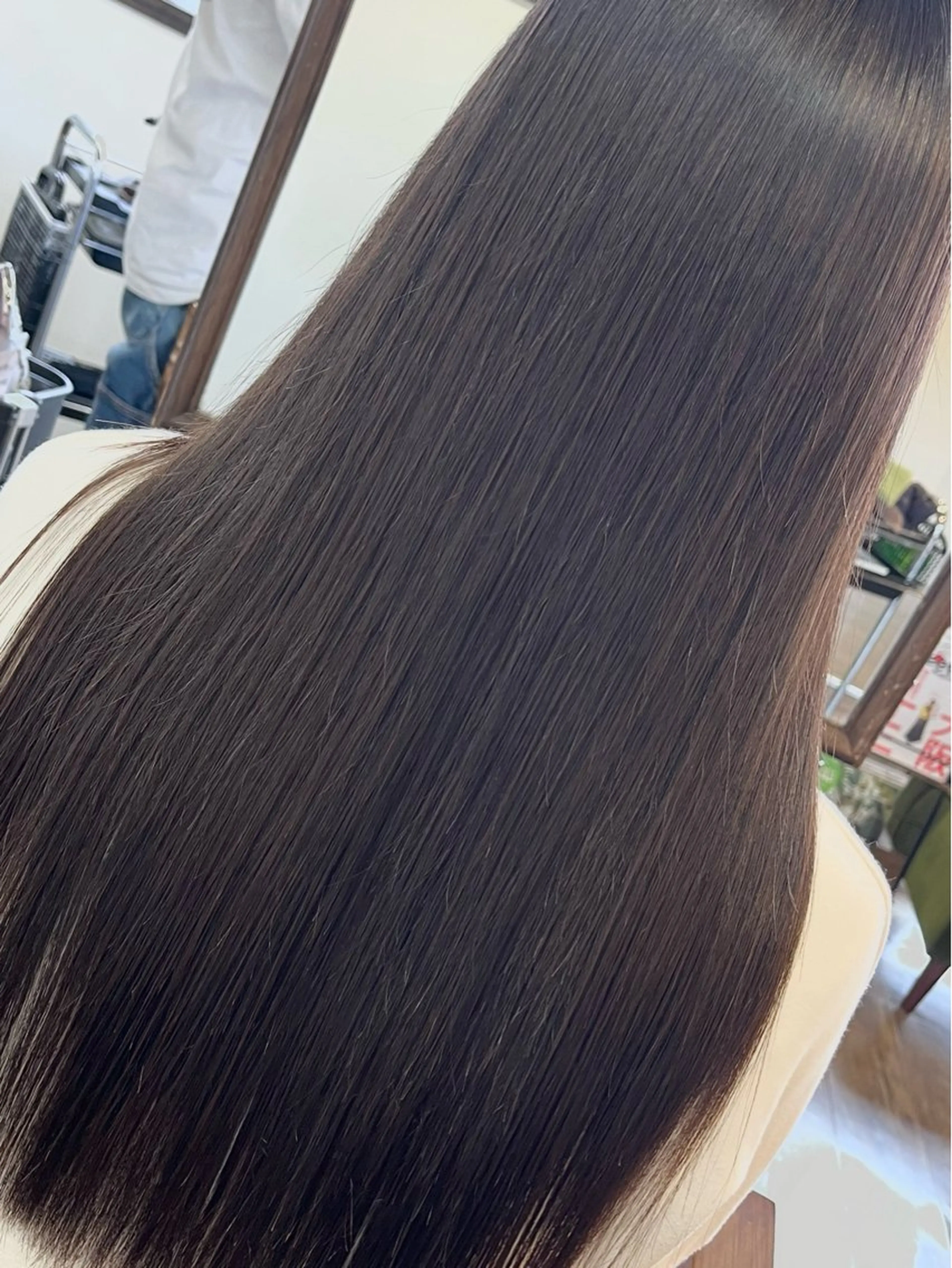 ロング 縮毛矯正 soyo所属・北村 俊のヘアスタイル