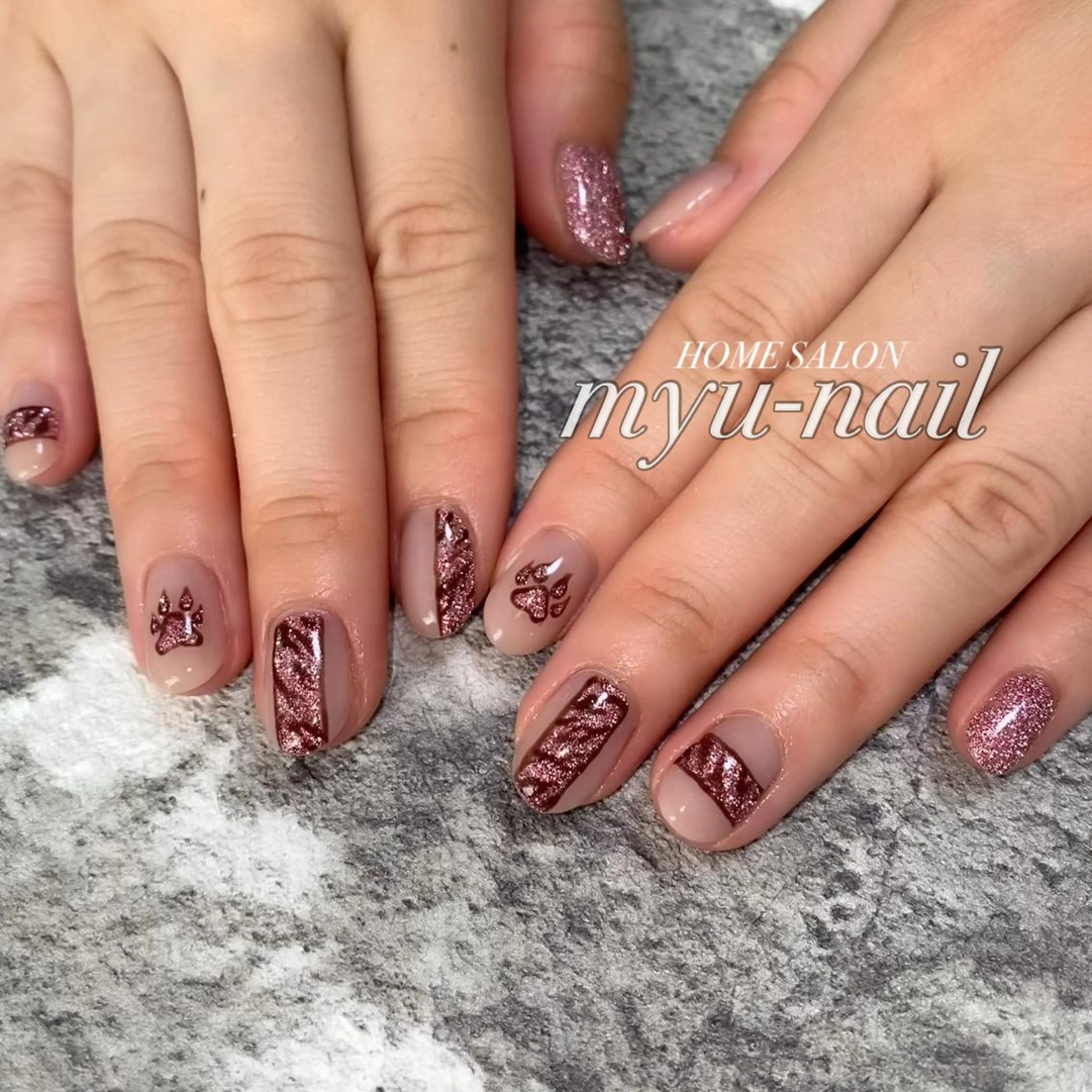ネイル ホームサロン myu-nailのネイルデザイン