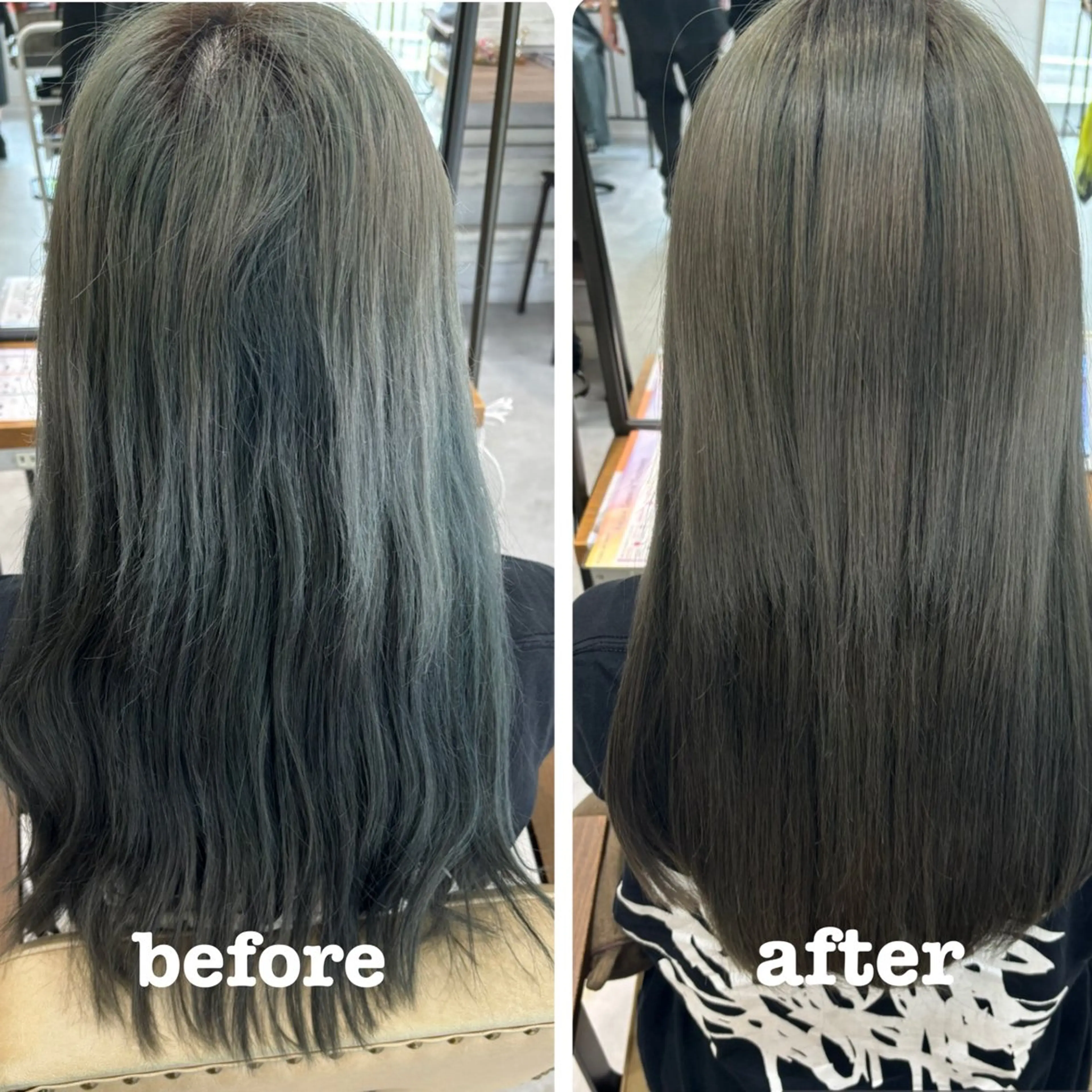 ロング トリートメント トリートメント デザインカラー/新百 合ヶ丘/erenaのヘアスタイル