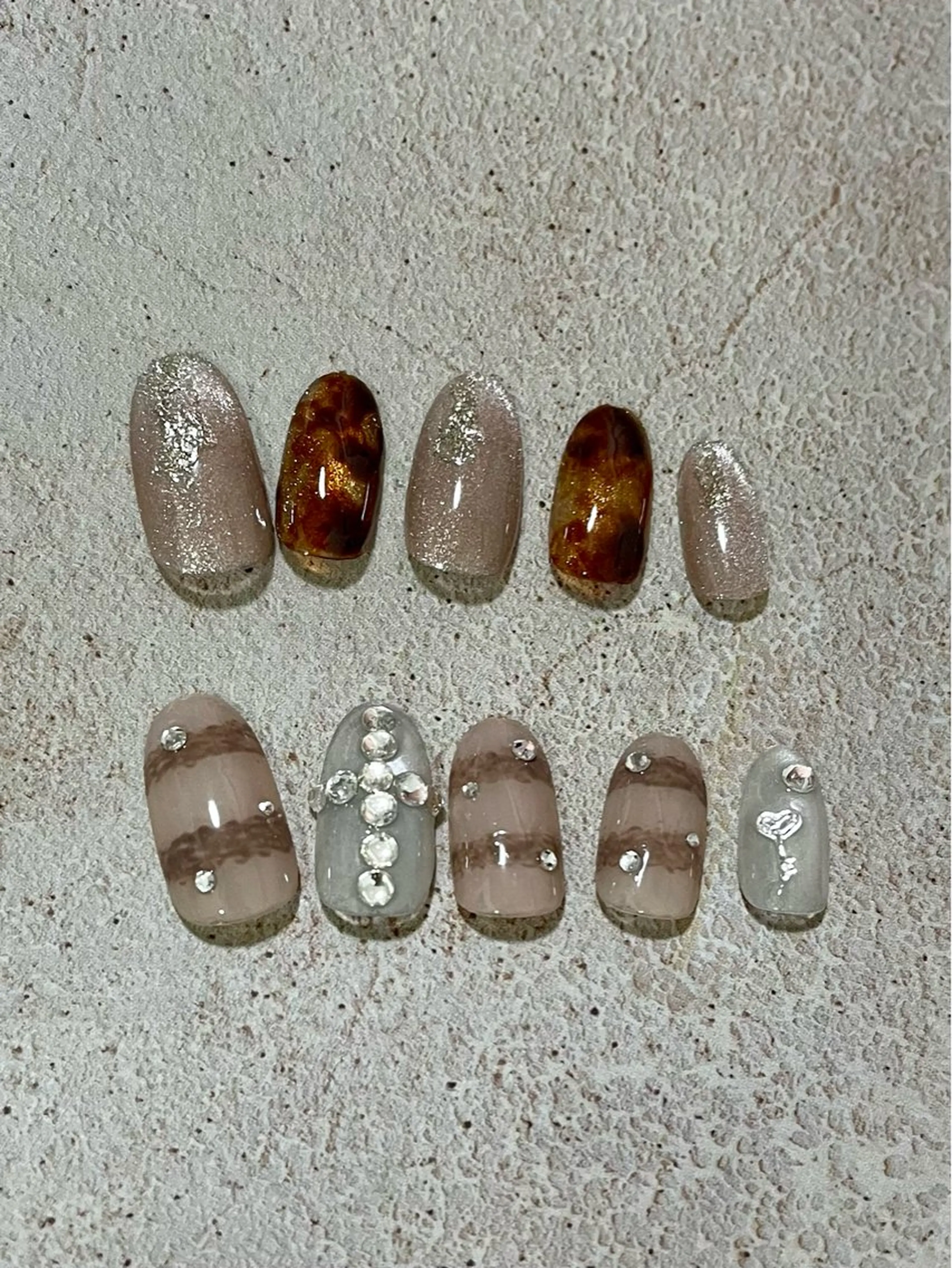 ネイル goldgleams ちなのネイルデザイン